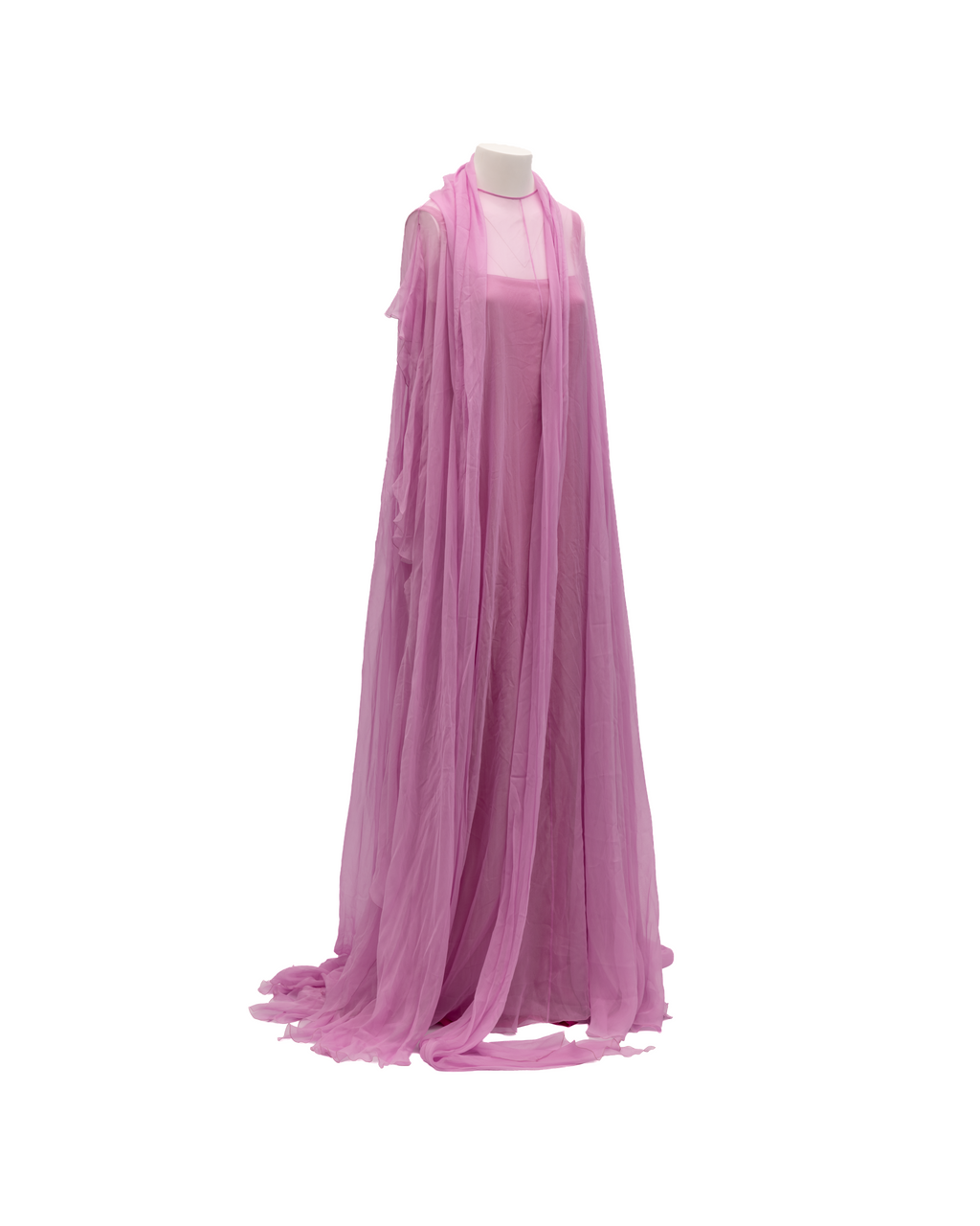 Valentino Garavani Pink Sleeveless Maxi Dress