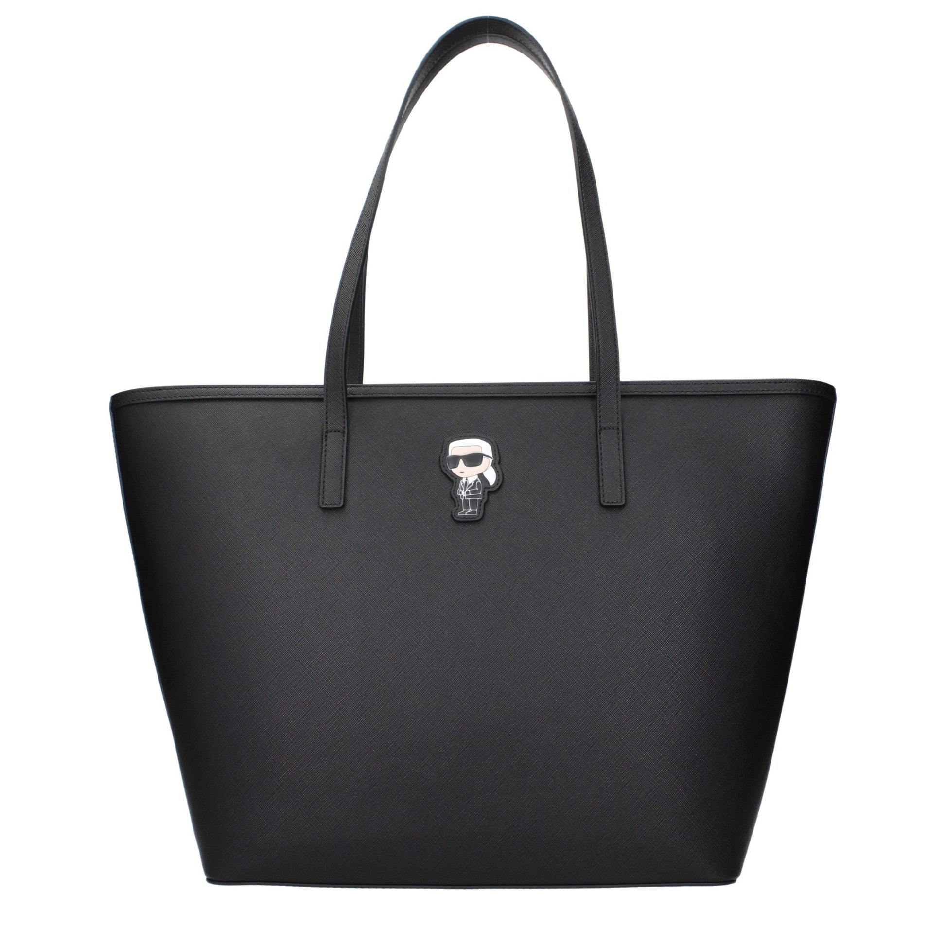 Karl Lagerfeld Black Polyethylene Shoulder Bag