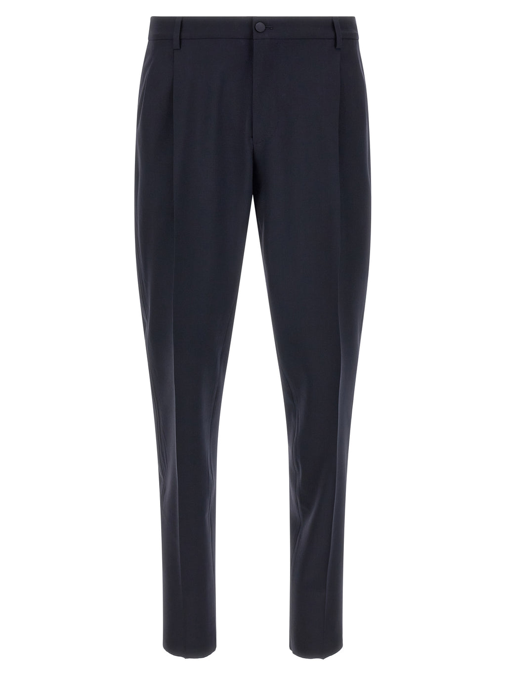 Dolce & Gabbana Blue Virgin Wool Two-Piece Suit