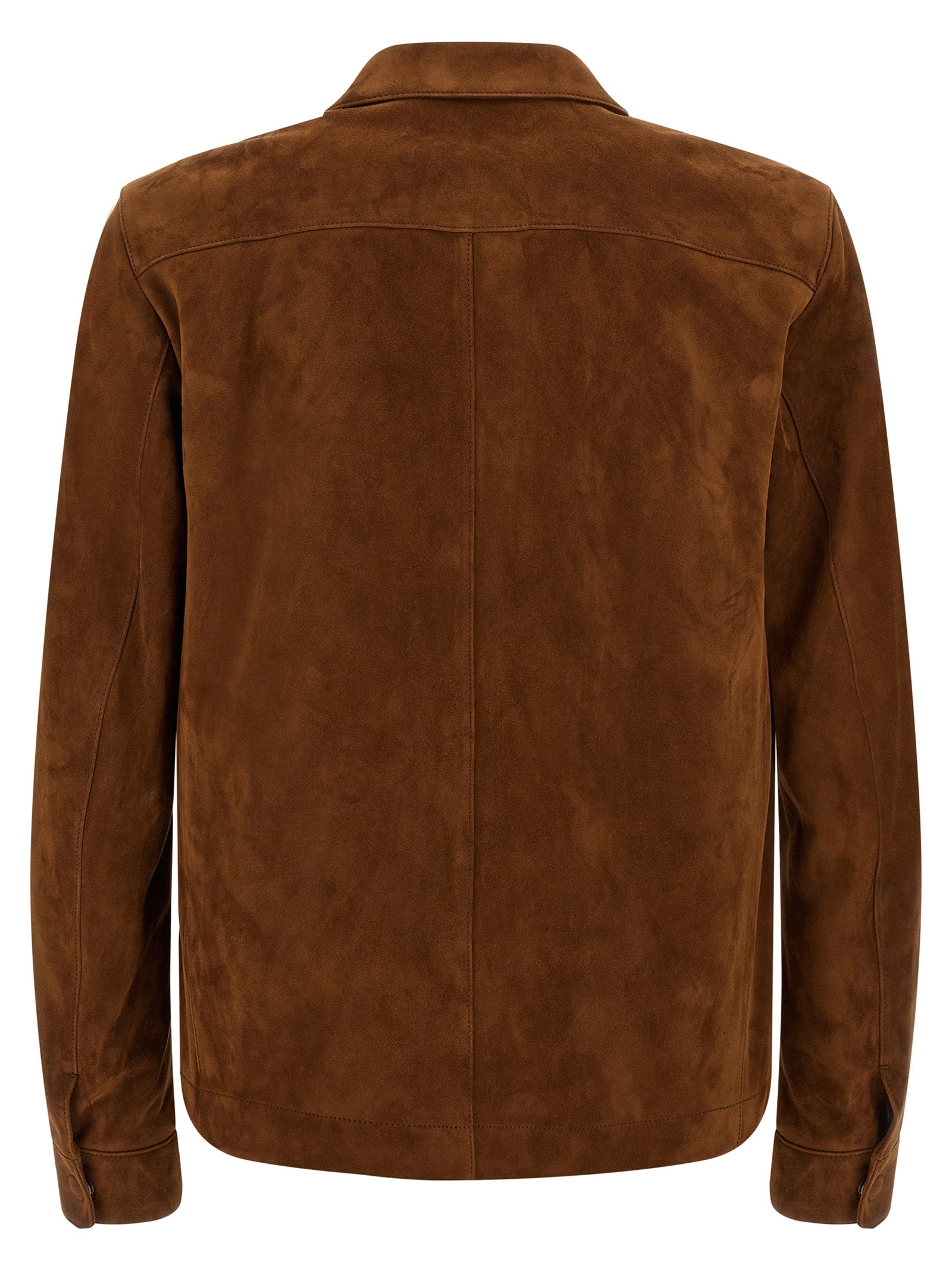 Tom Ford Brown Lamb Leather Leather Jacket
