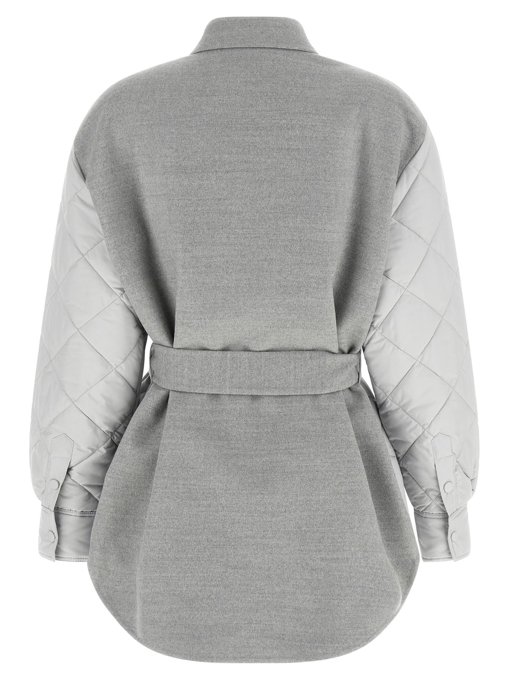 Fabiana Filippi Gray Polyester Shell Jacket