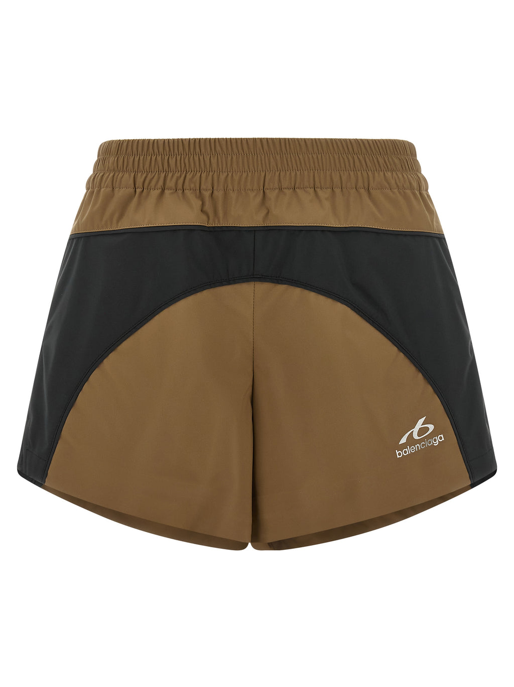 Balenciaga Brown Polyester Bermuda Shorts
