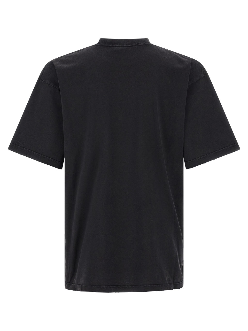 Balenciaga Black Cotton T-Shirt