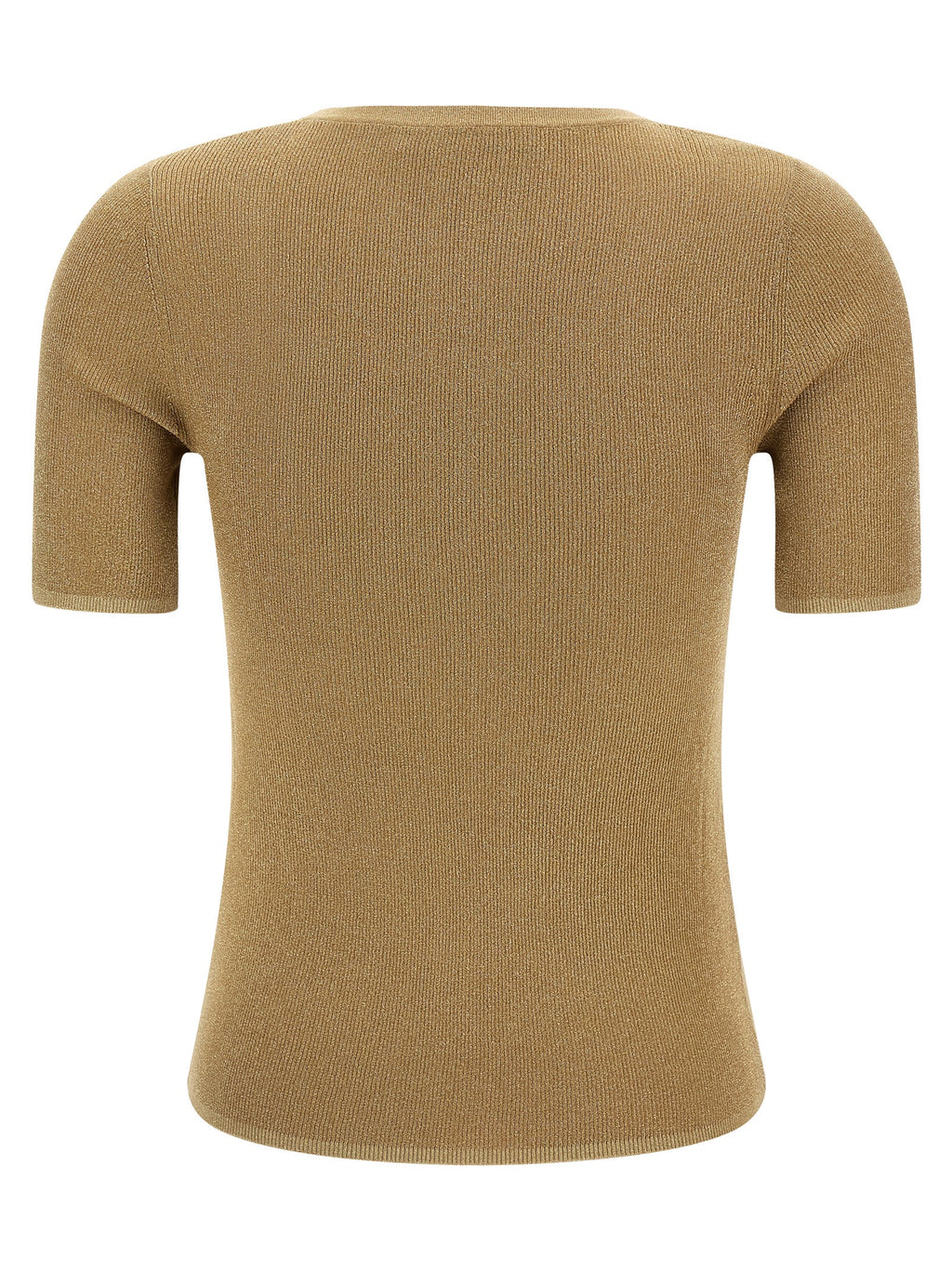 Max Mara Gold Polyamide T-Shirt