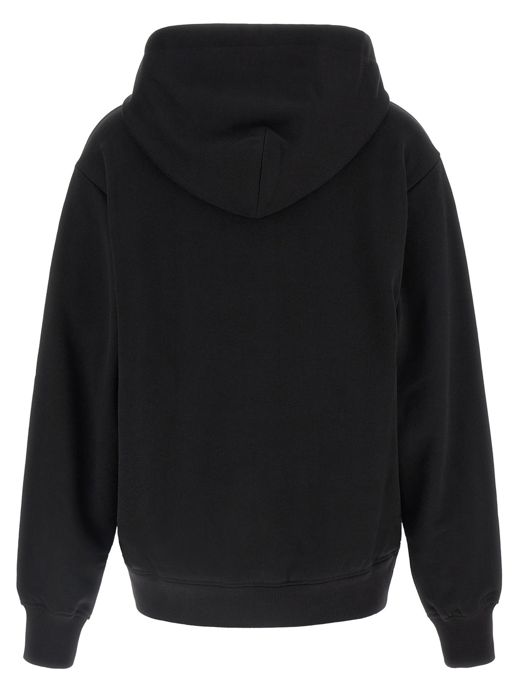 Dolce & Gabbana Black Cotton Hoodie