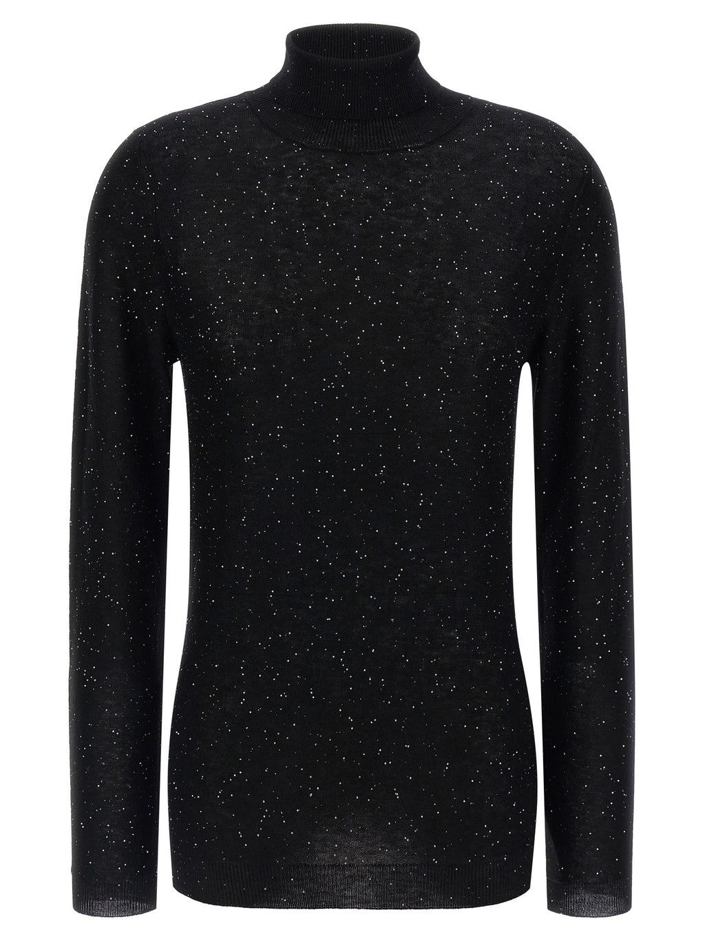 Fabiana Filippi Black Wool Cardigan
