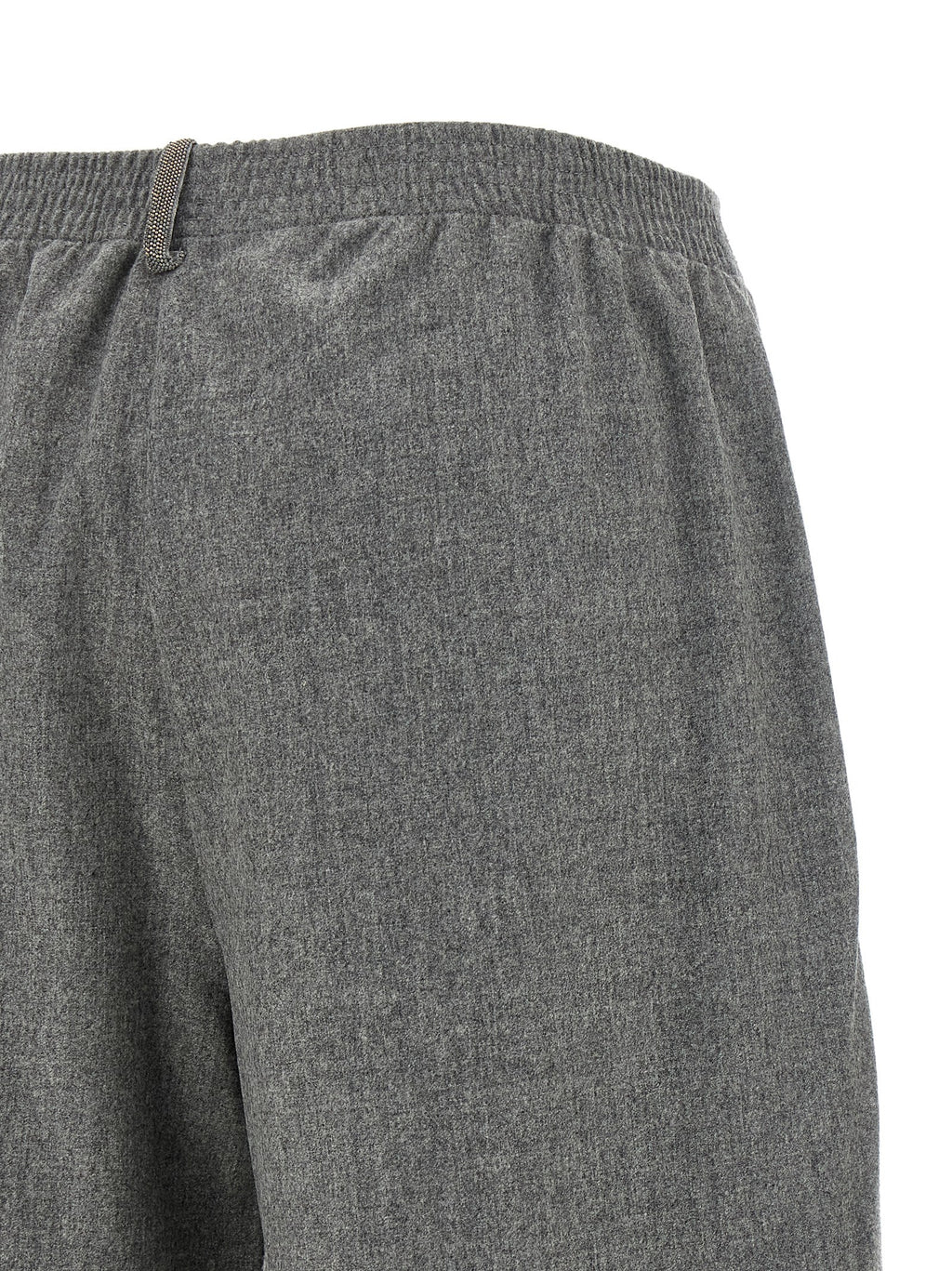Fabiana Filippi Gray Virgin Wool Cargo Pants