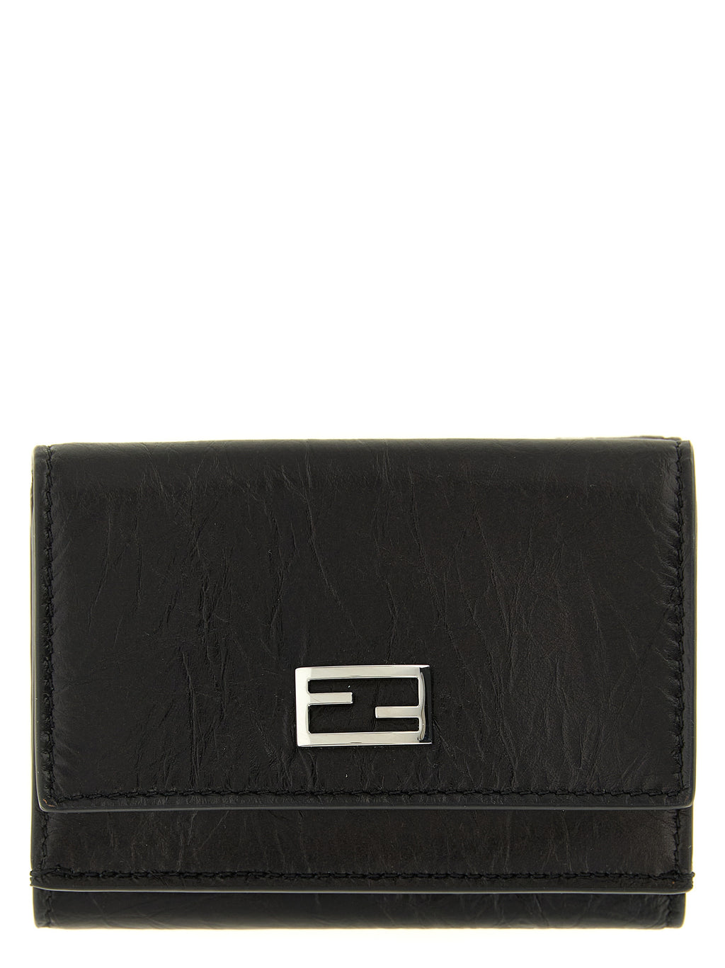 Fendi Black Calfskin Cardholder