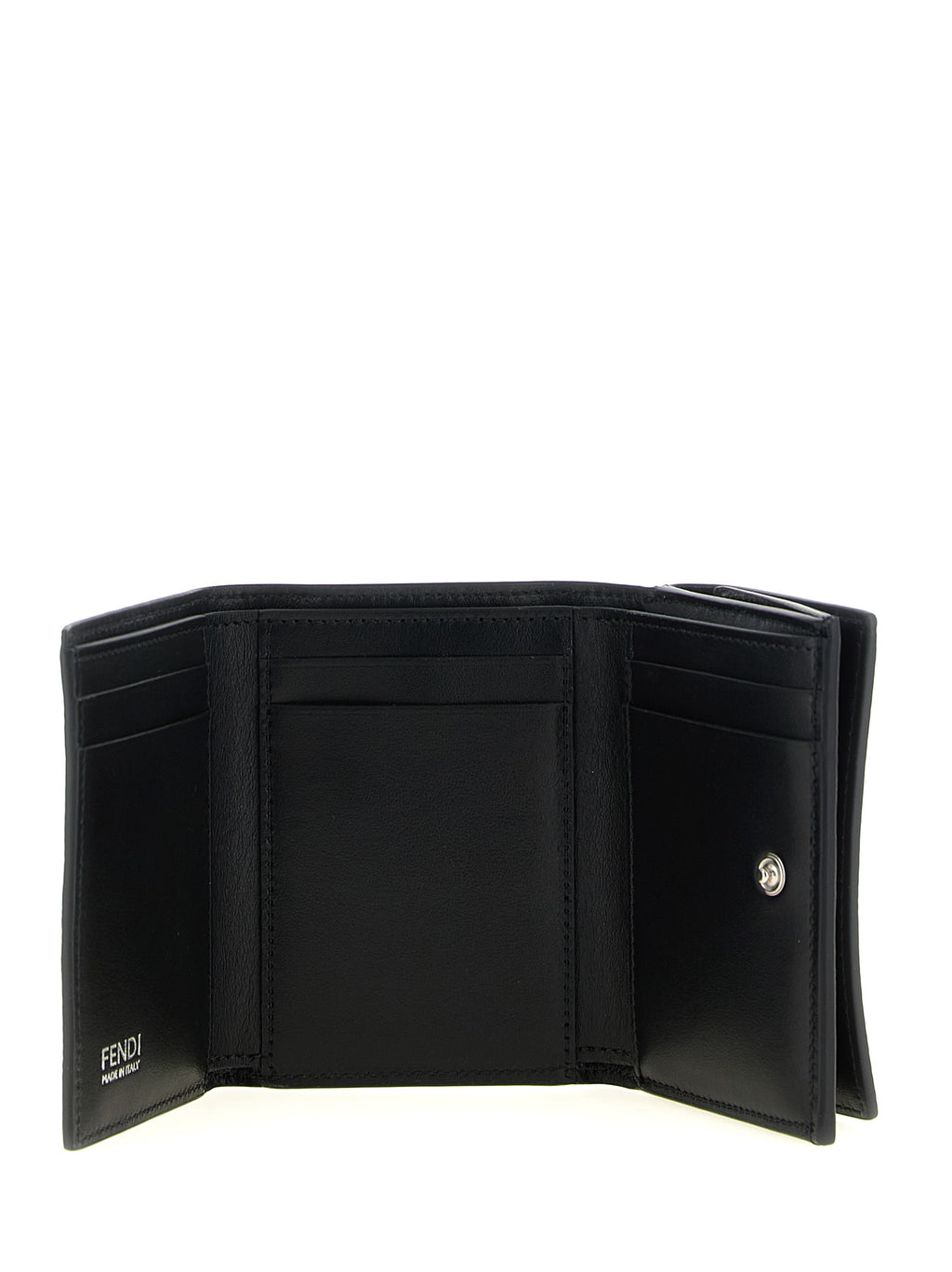Fendi Black Calfskin Cardholder