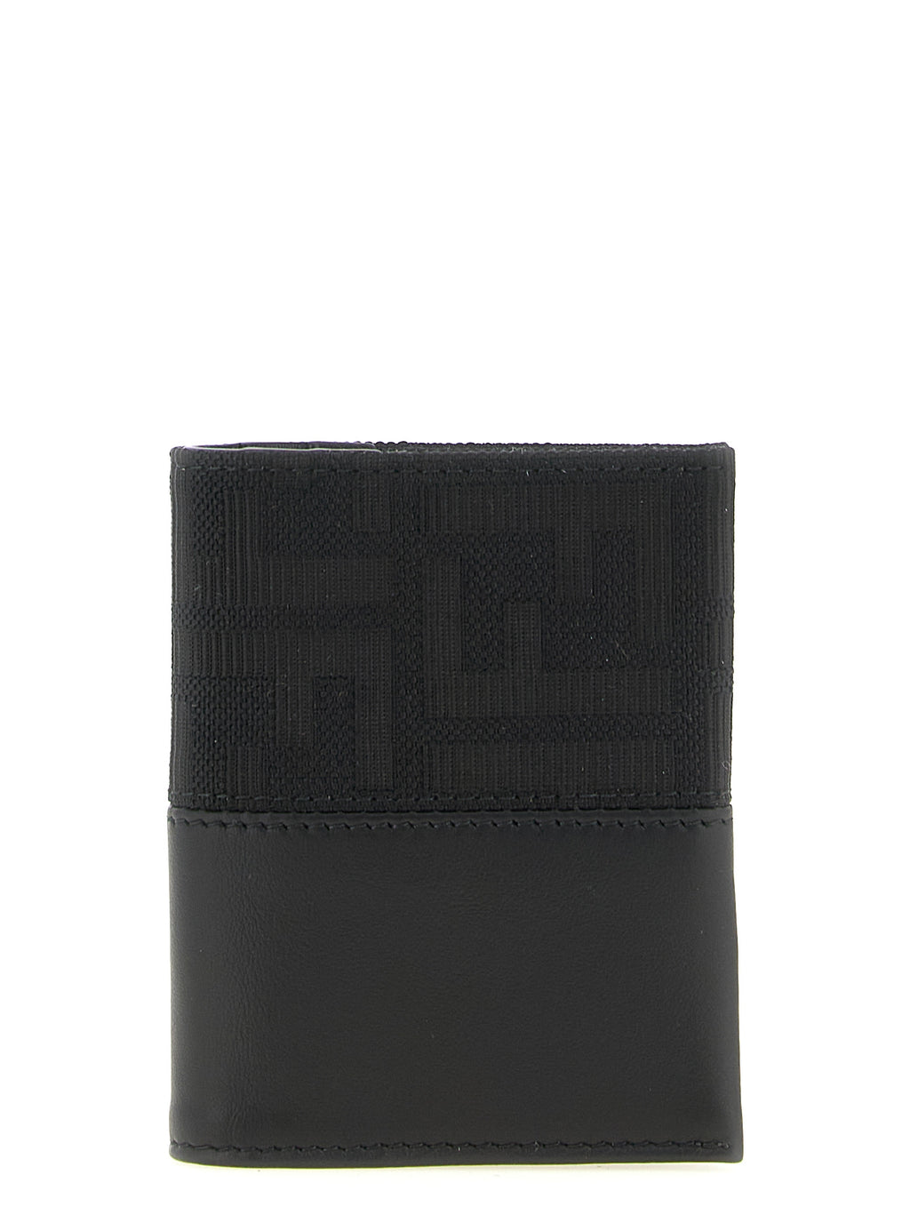 Fendi Black Polyester Cardholder