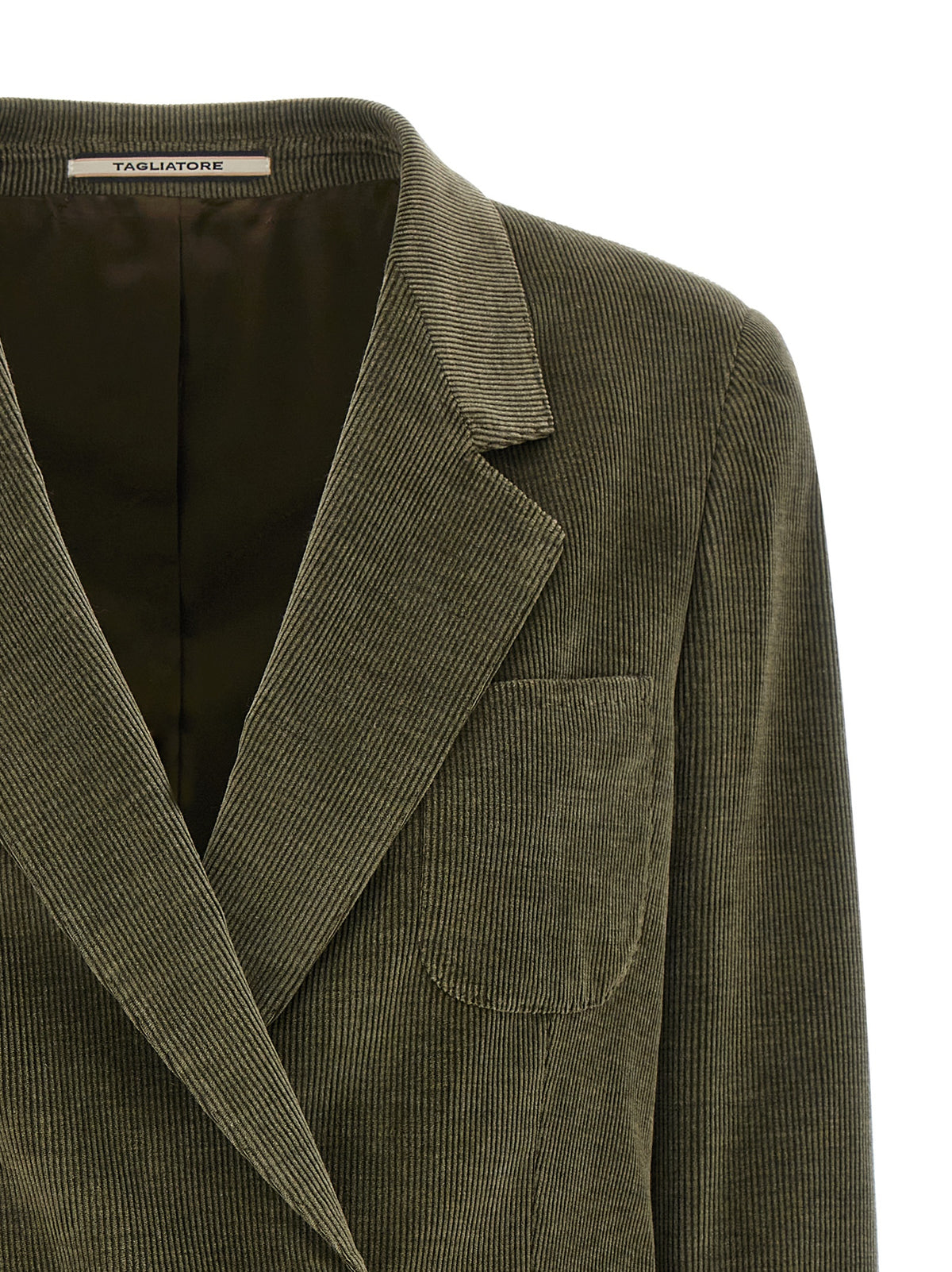Tagliatore Bicolor Cotton Blazer