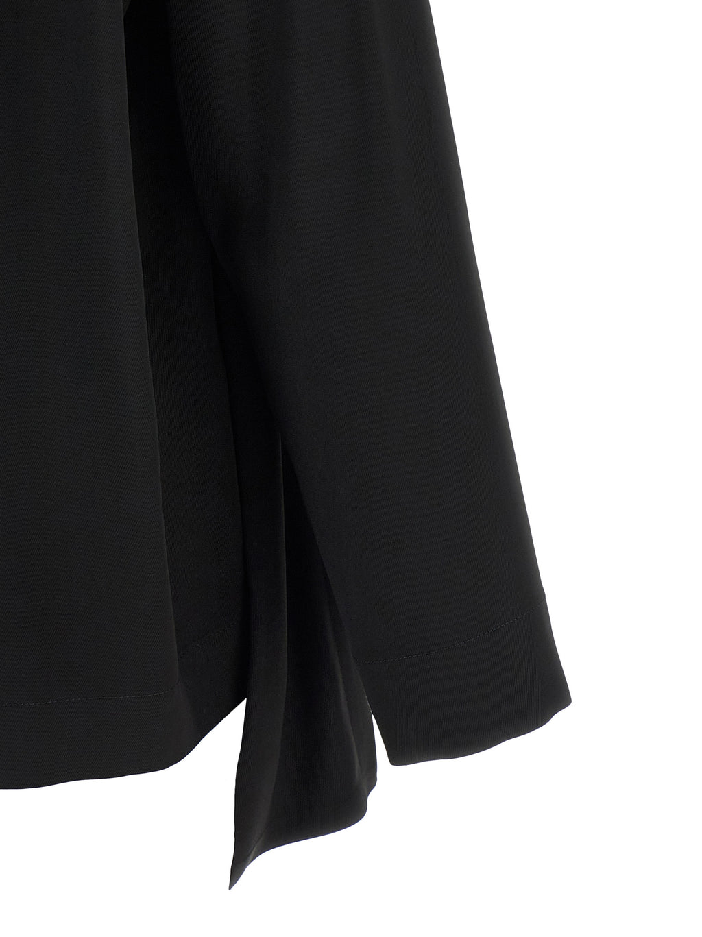 NUDE Black Viscose Blouse