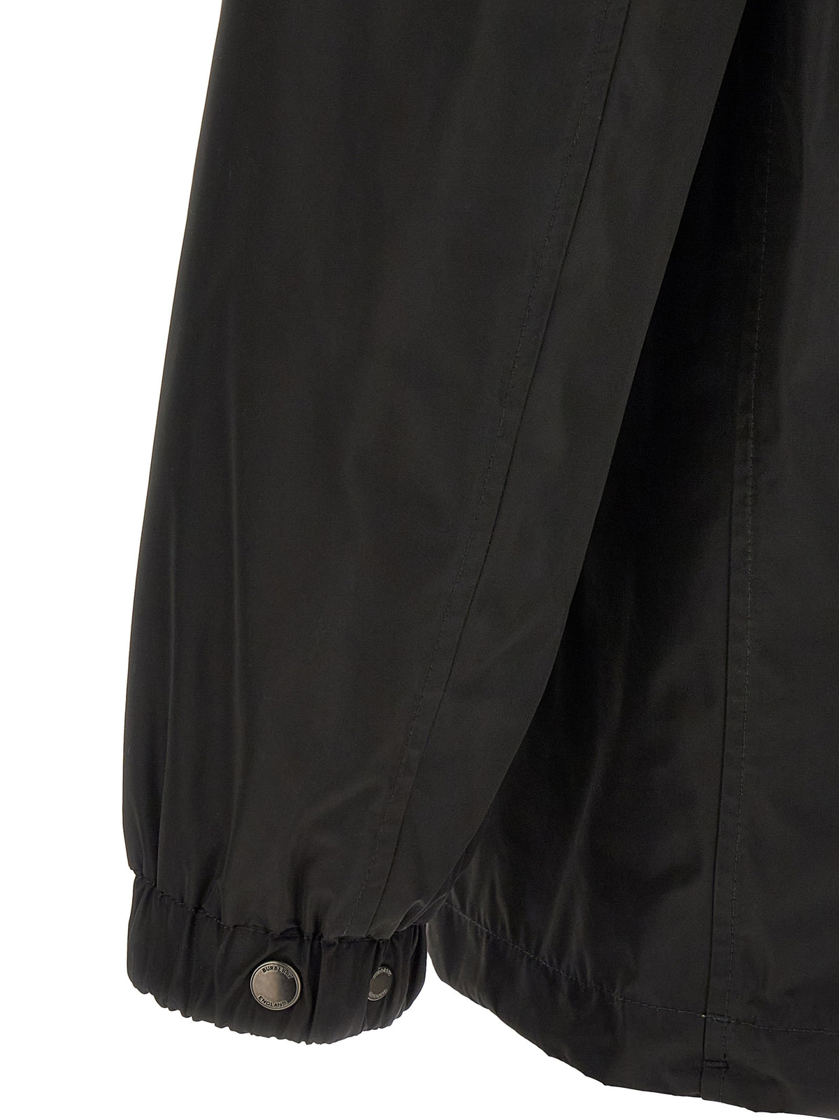 Manteau noir en polyester Burberry