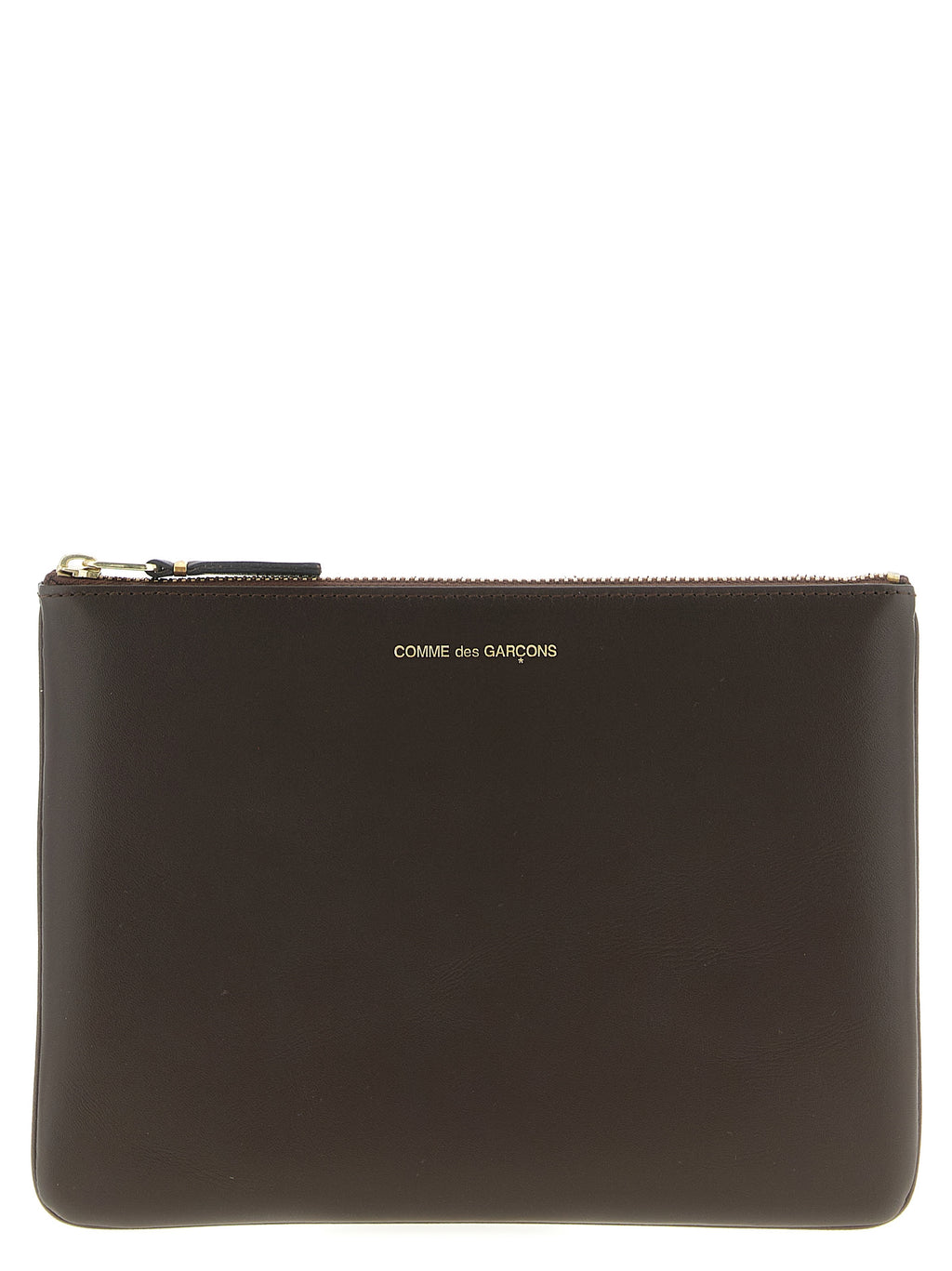 Comme Des Garçons Brown Cowhide Cardholder