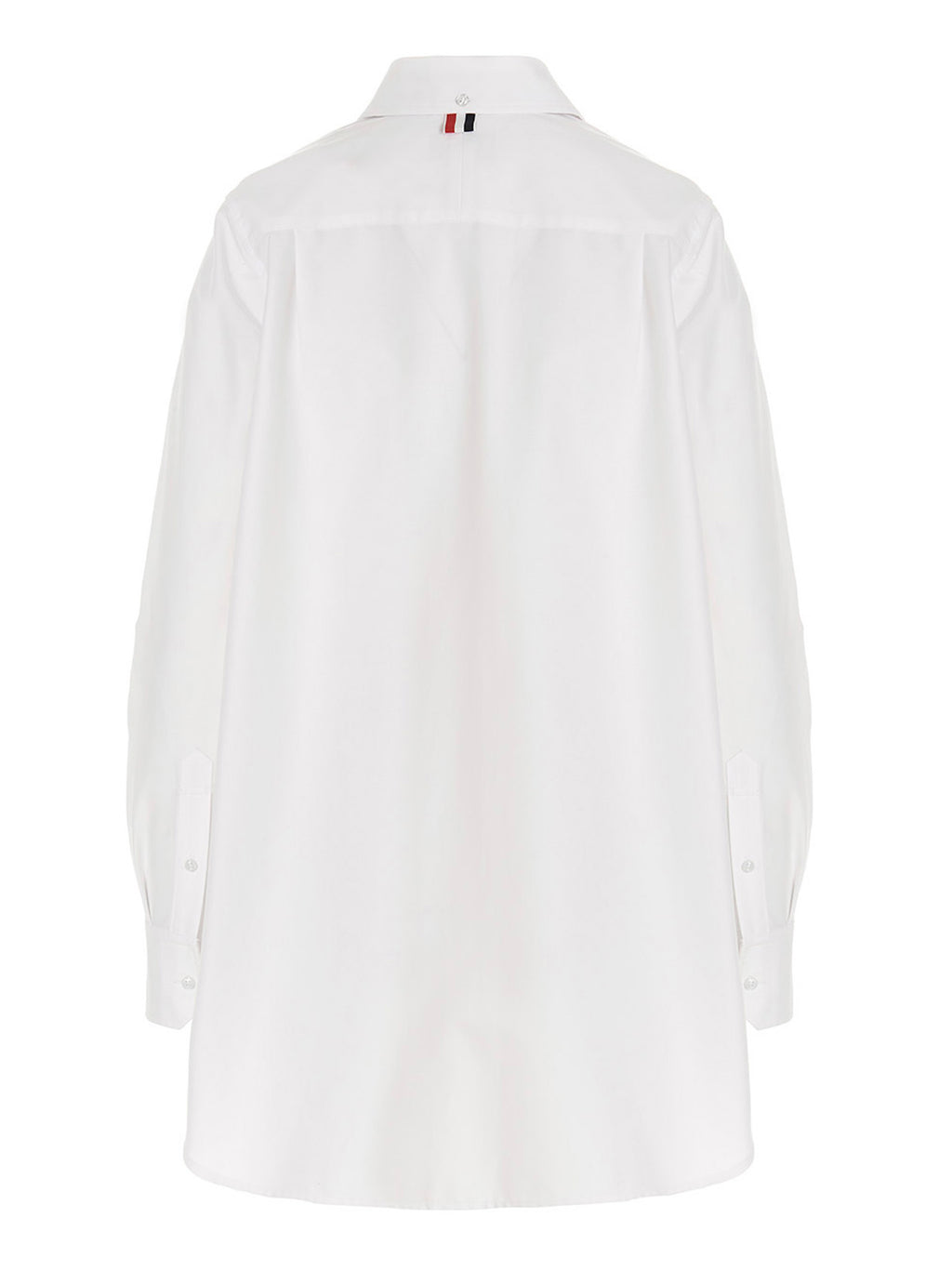 Thom Browne White Cotton Blouse
