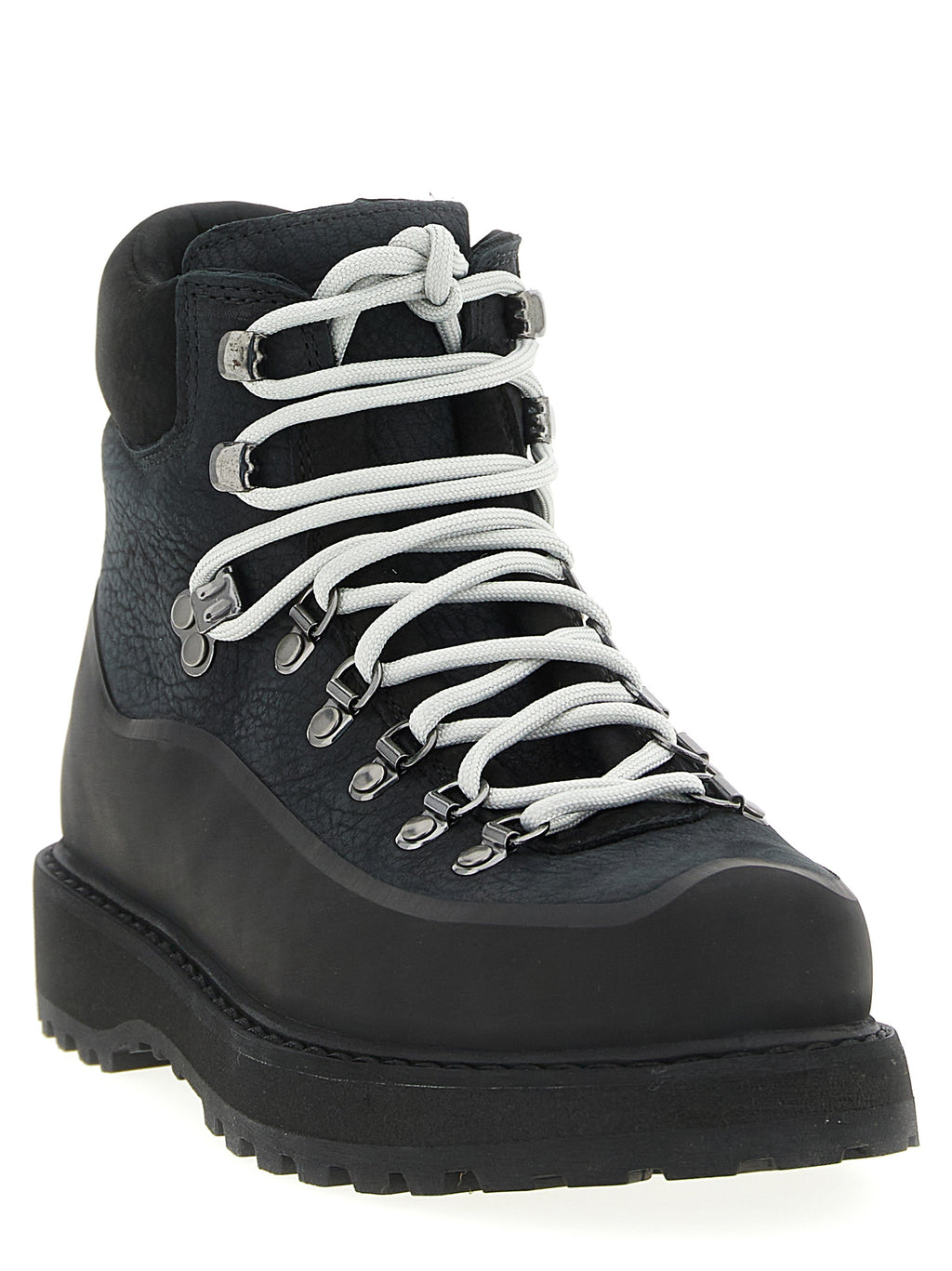 Diemme Black Cowhide Ankle Boots