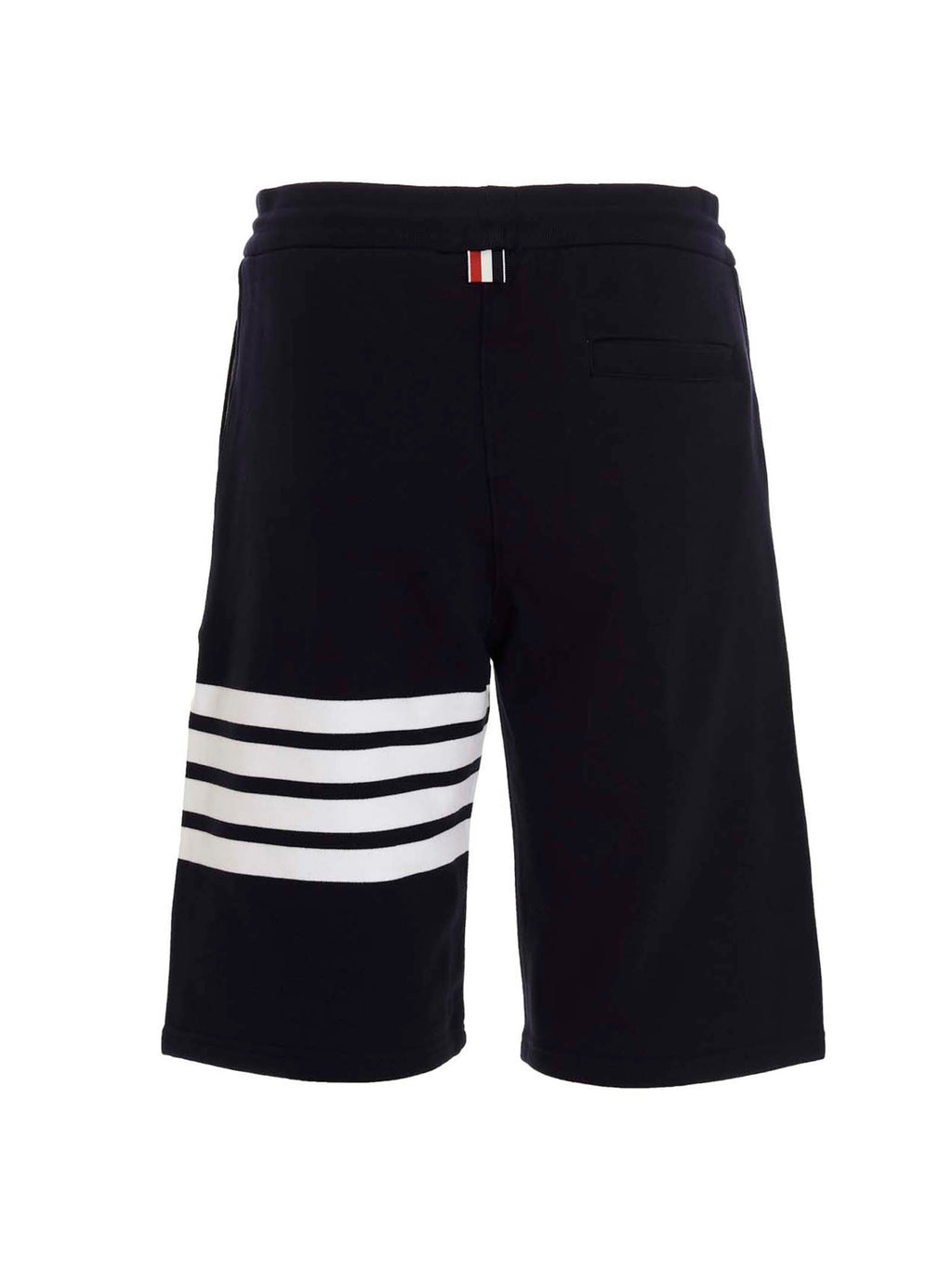 Thom Browne Blue Cotton Bermuda Shorts