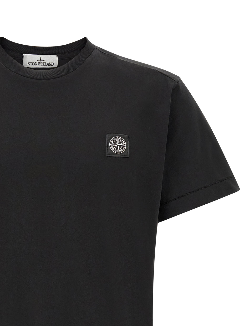 Stone Island Black Cotton Sportswear