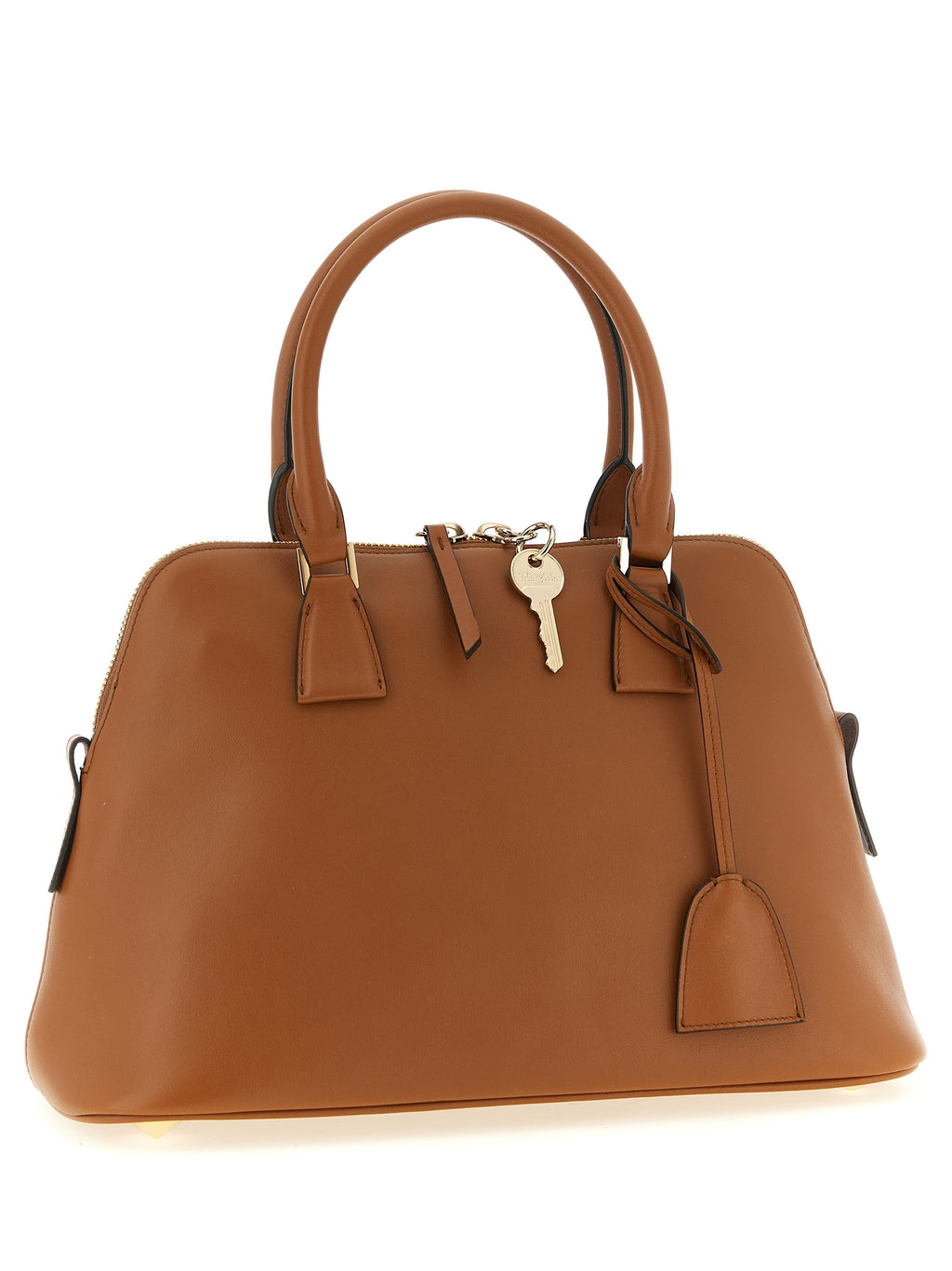 Maison Margiela Brown Calfskin Shoulder Bag