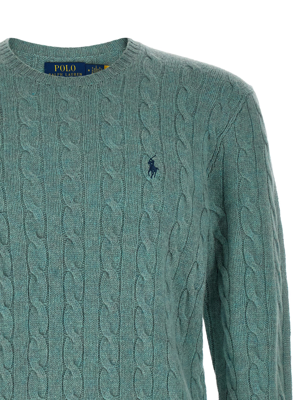 Polo Ralph Lauren zweifarbige Strickjacke aus Wolle