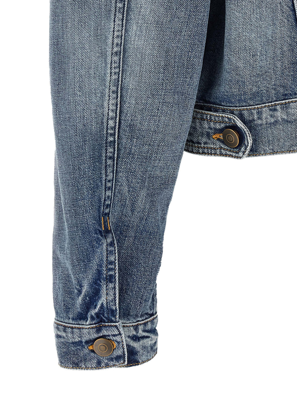 Maison Margiela Blue Cotton Denim Jacket