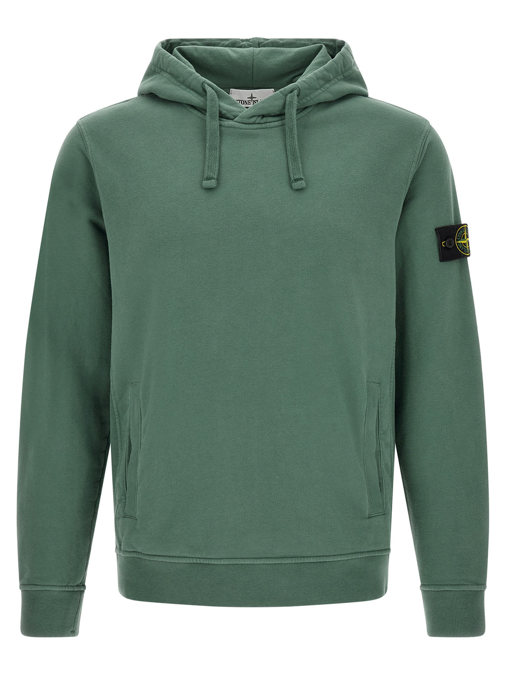 Stone Island Bicolor Cotton Sweatshirt