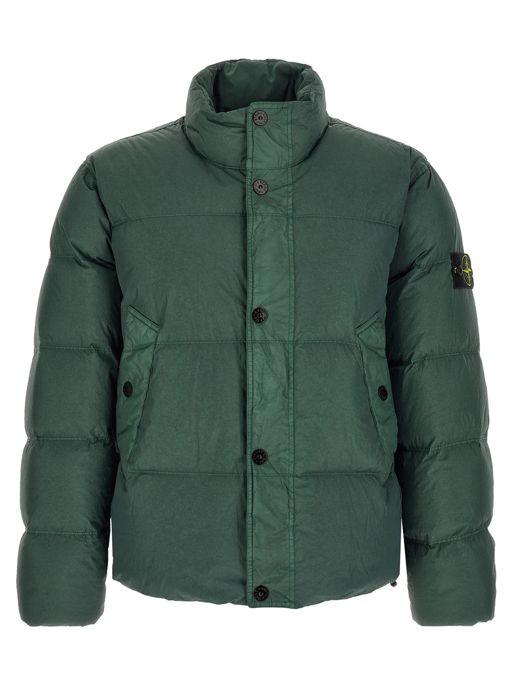 Stone Island Bicolor Polyamide Full-Length Jacket
