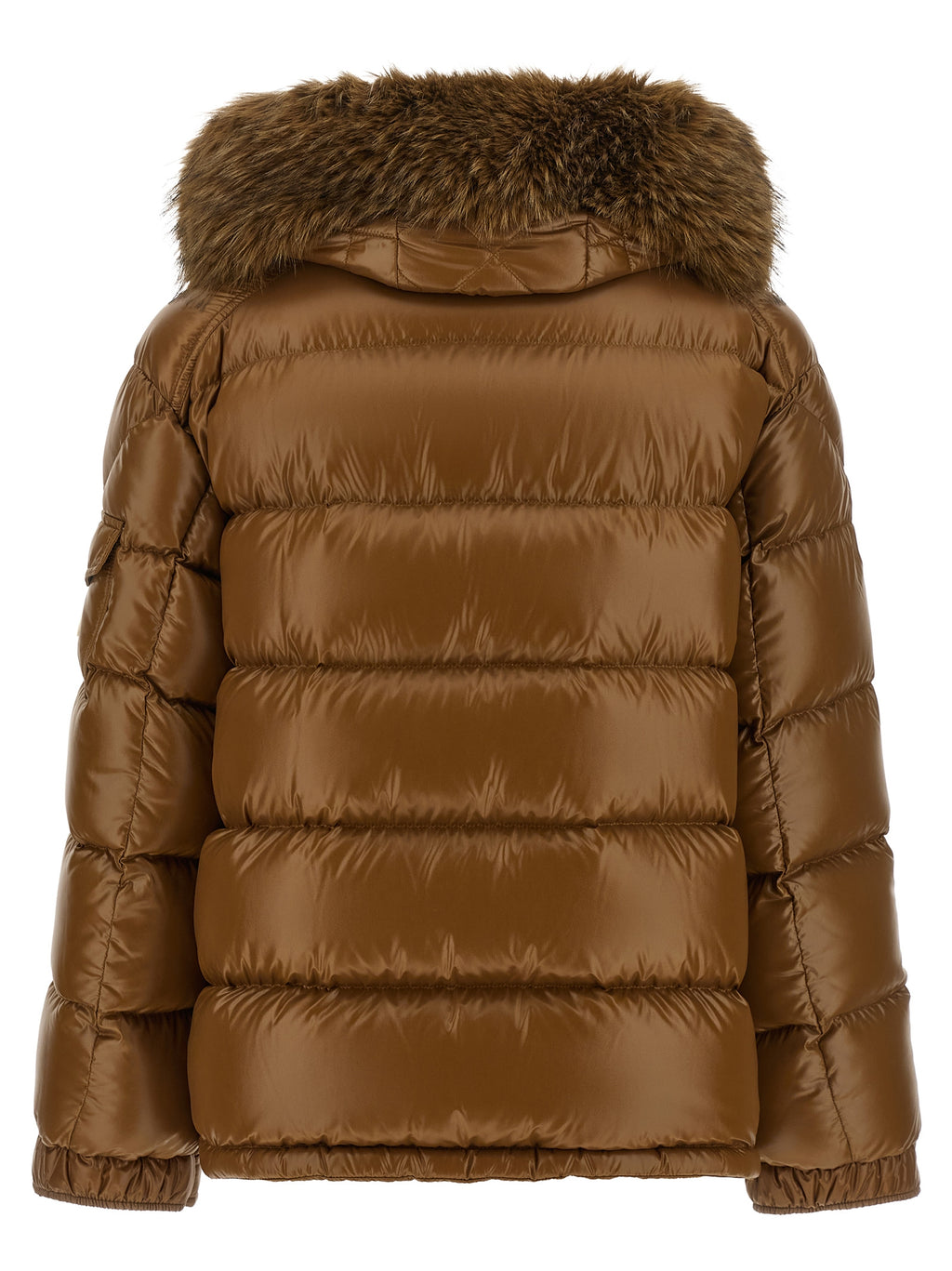 Moncler Brown Polyamide Full-Length Jacket