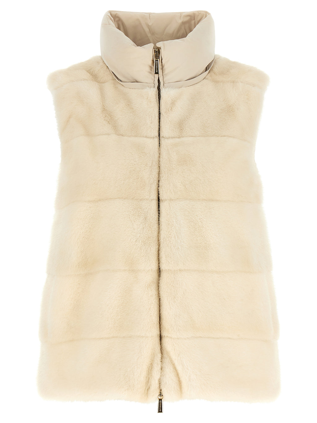 MooRER White Wool Shell Jacket