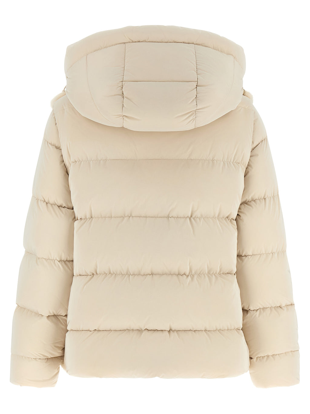 MooRER White Wool Shell Jacket