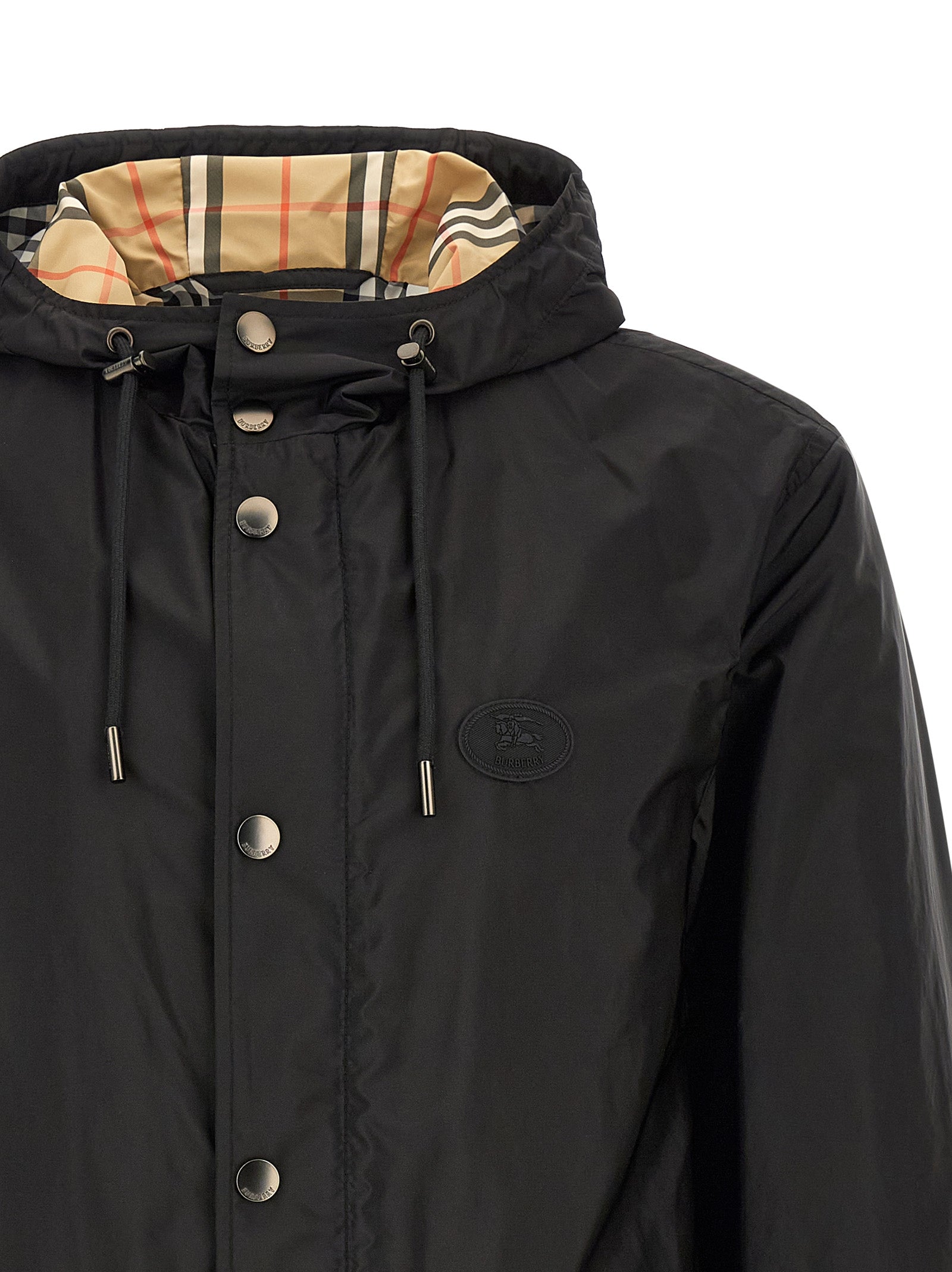 Burberry Black Polyamide Shell Jacket
