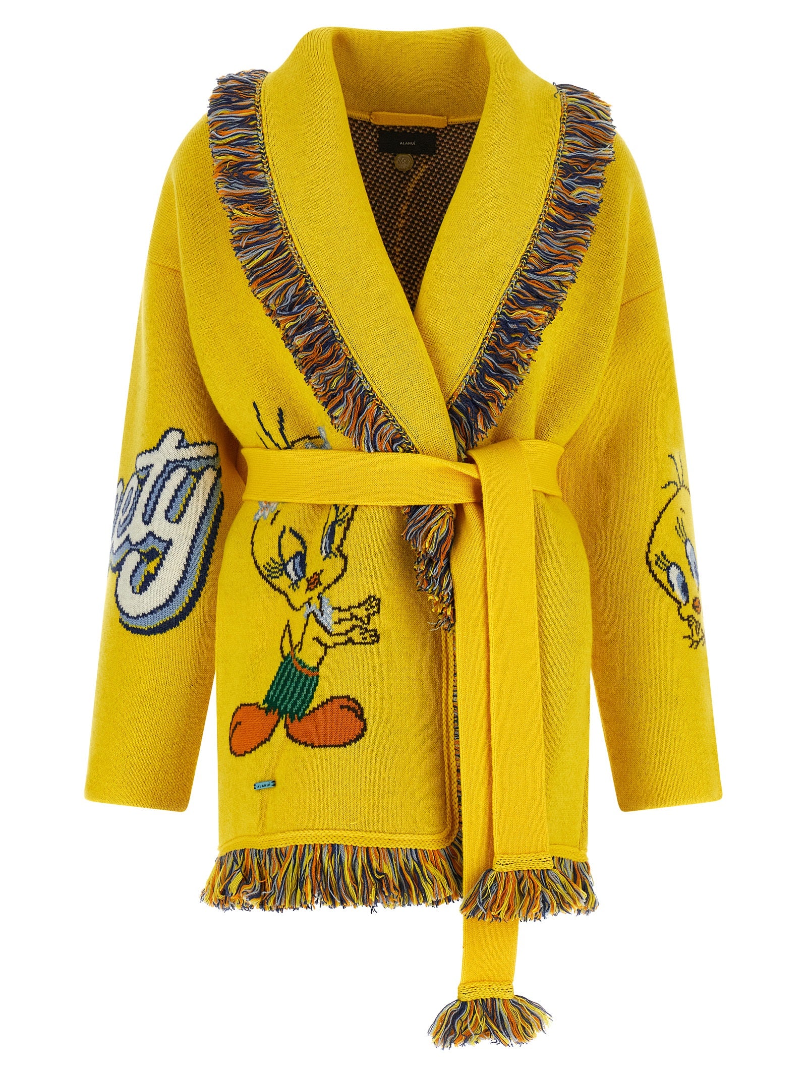 Alanui Multicolor Virgin Wool Cardigan