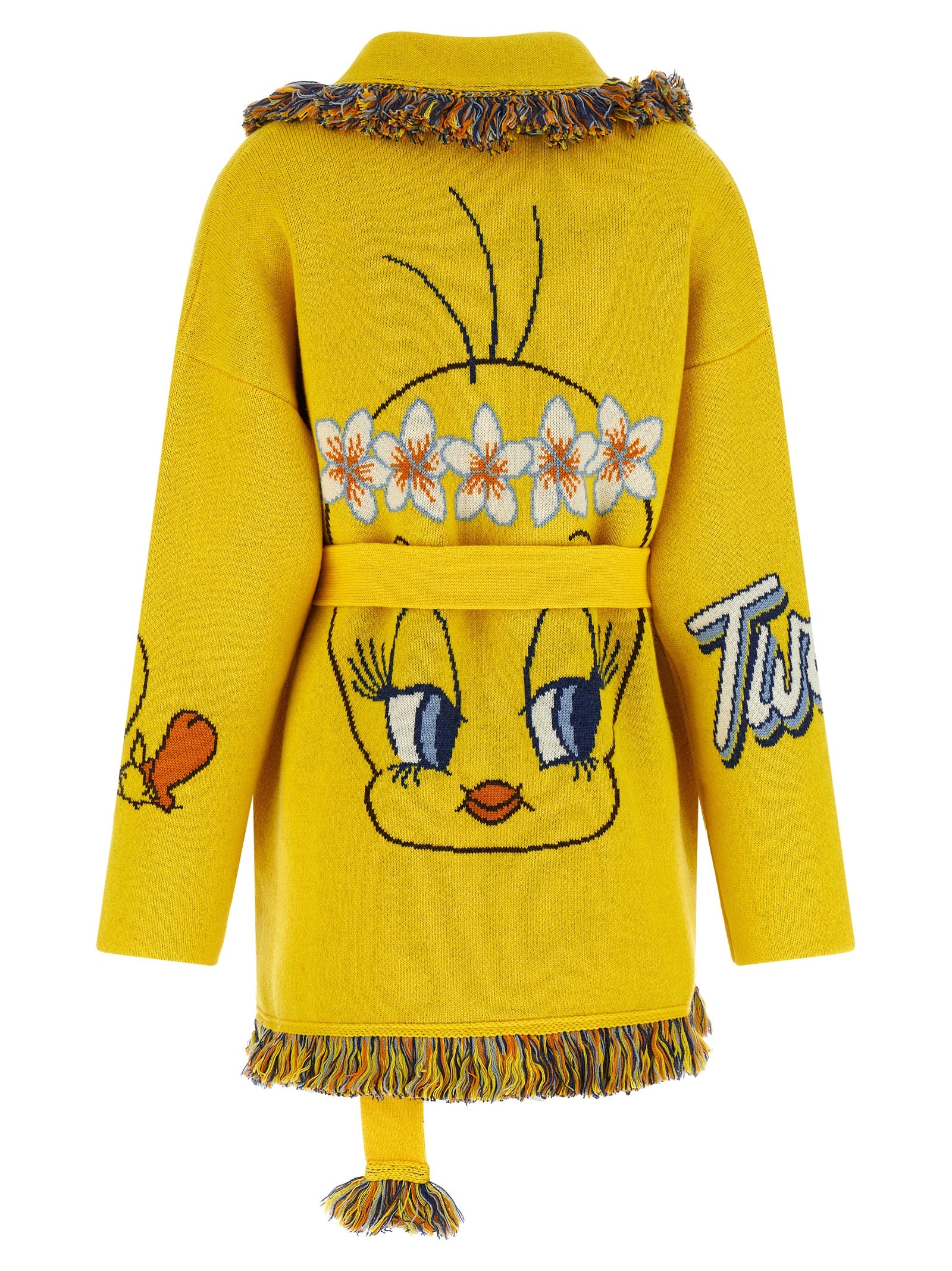 Alanui Multicolor Virgin Wool Cardigan