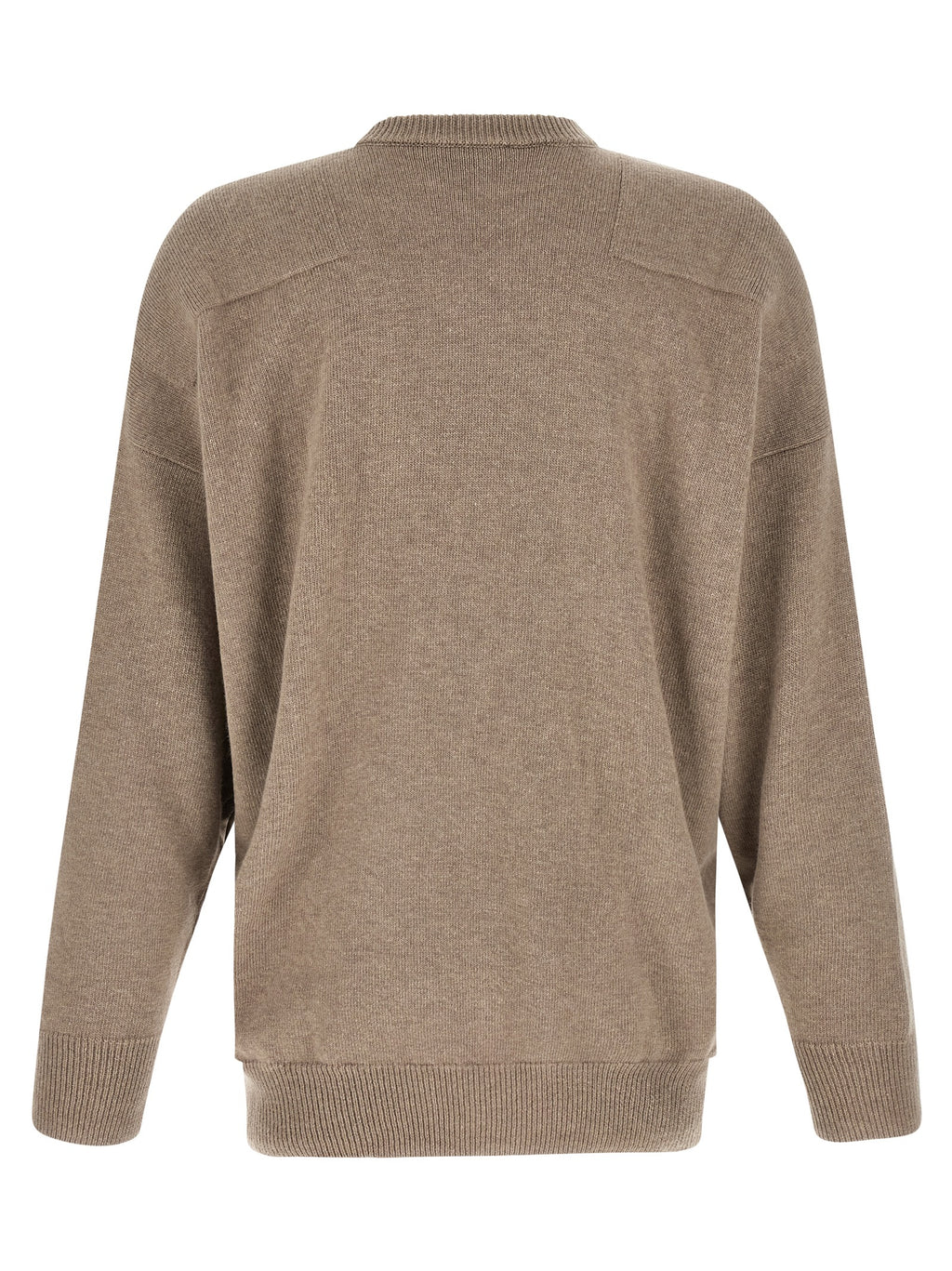 Jil Sander Beige Wool Cardigan