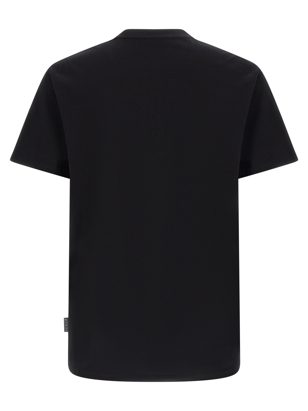 Philipp Plein Black Cotton T-Shirt