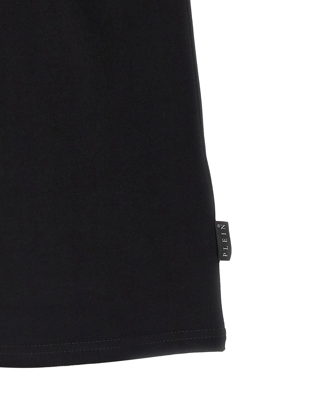 Philipp Plein Black Cotton T-Shirt