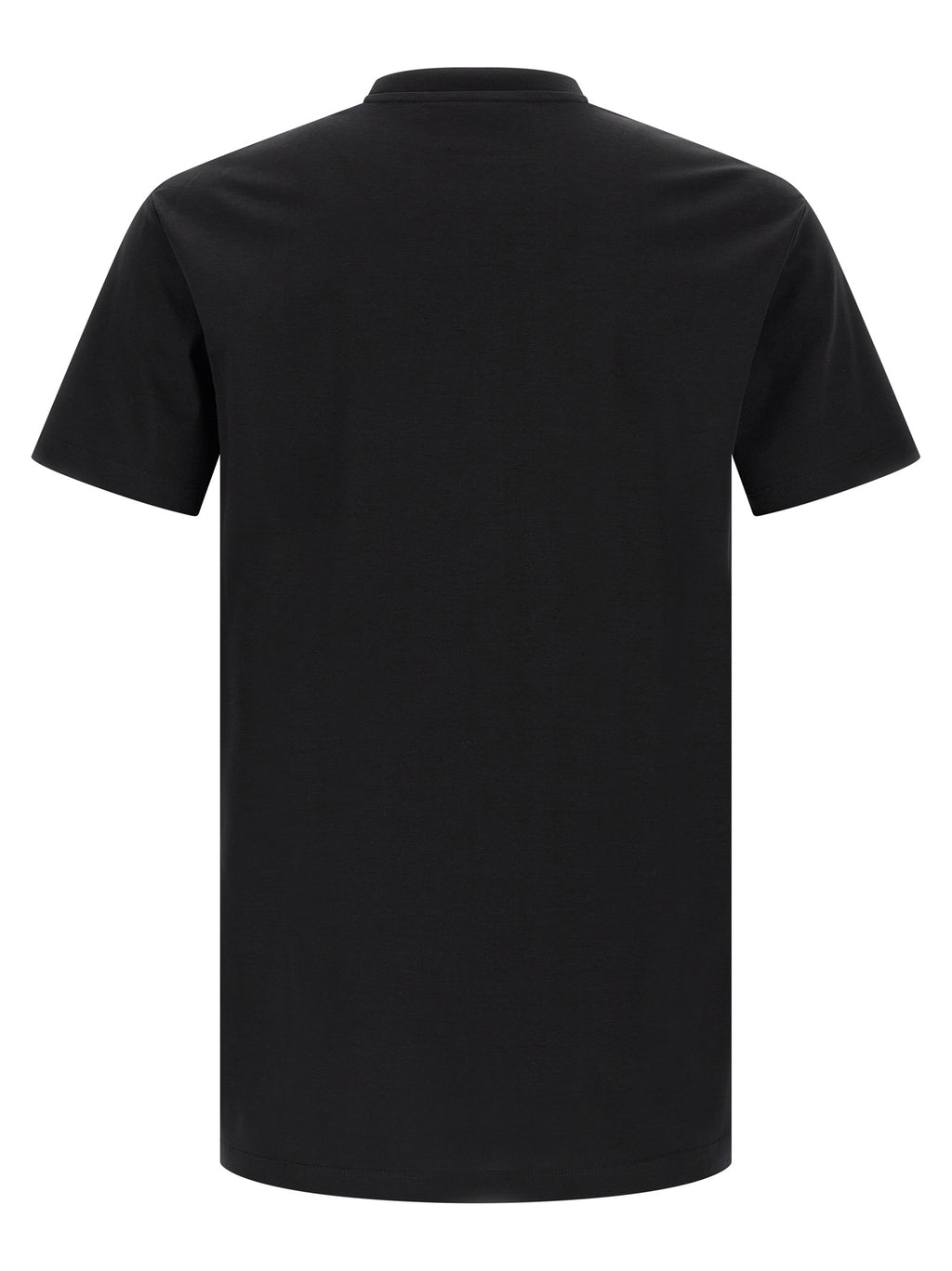Philipp Plein Black Cotton T-Shirt