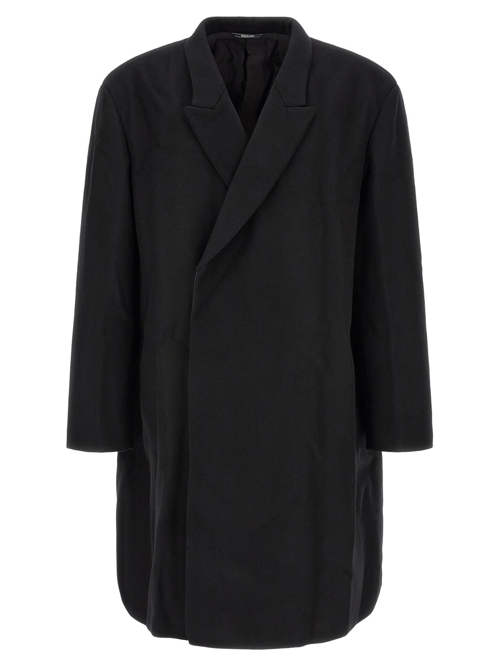 Kiko Kostadinov Black Wool Coat