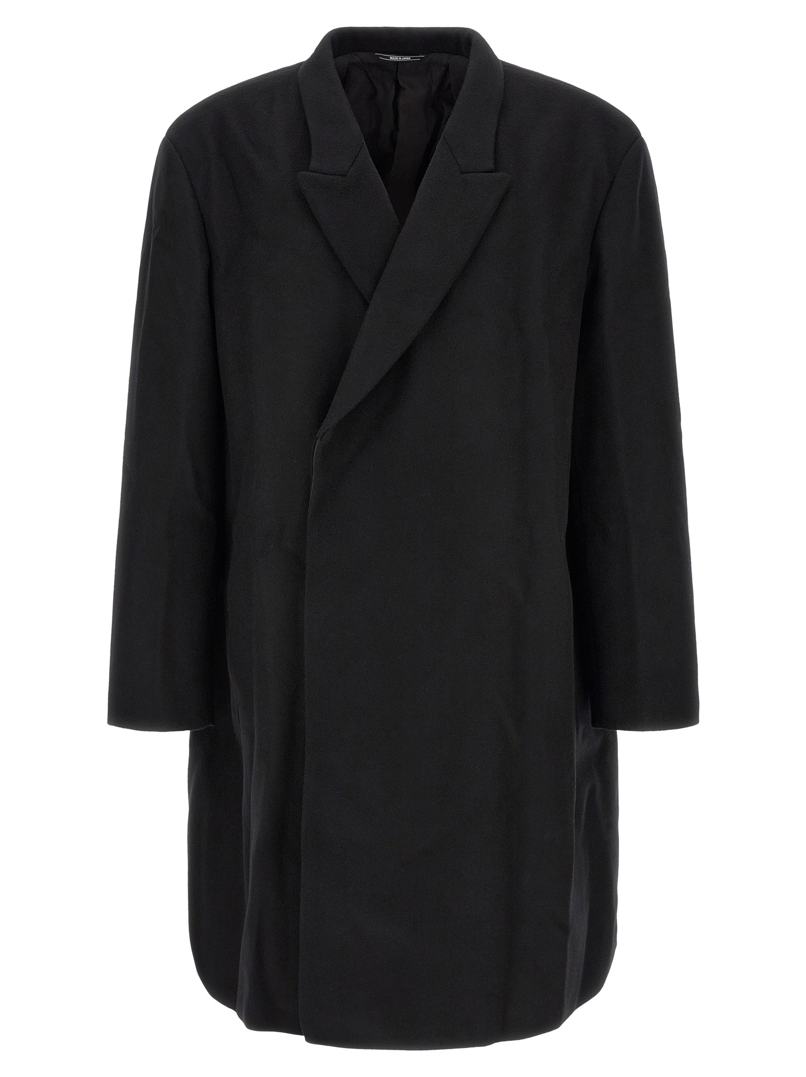 Kiko Kostadinov Black Wool Coat