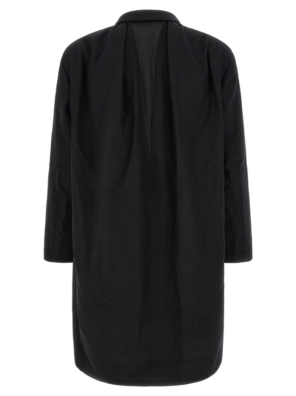 Kiko Kostadinov Black Wool Coat
