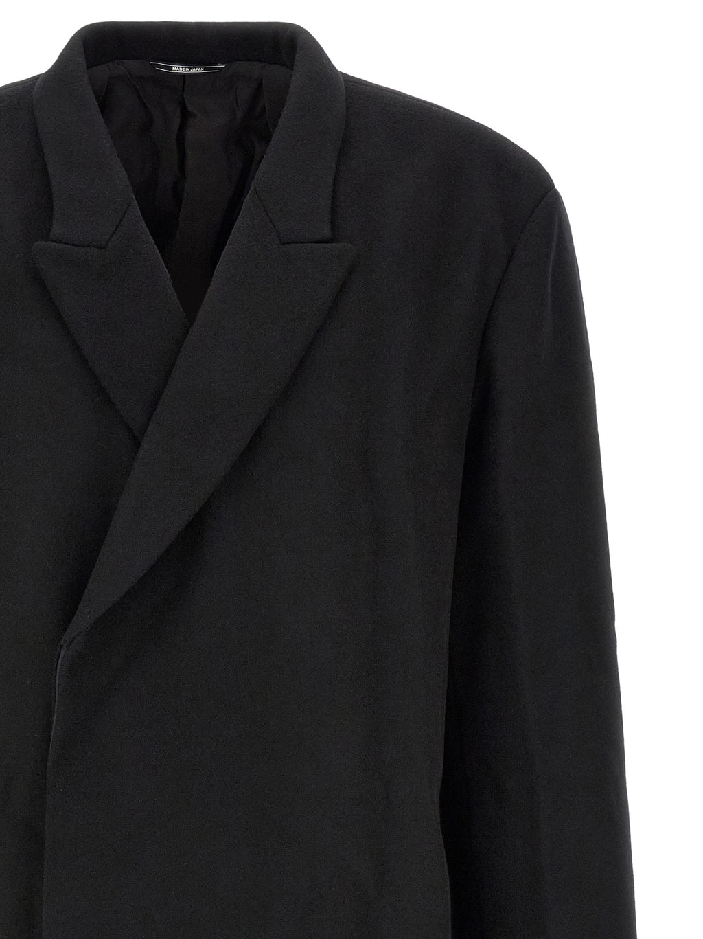 Kiko Kostadinov Black Wool Coat