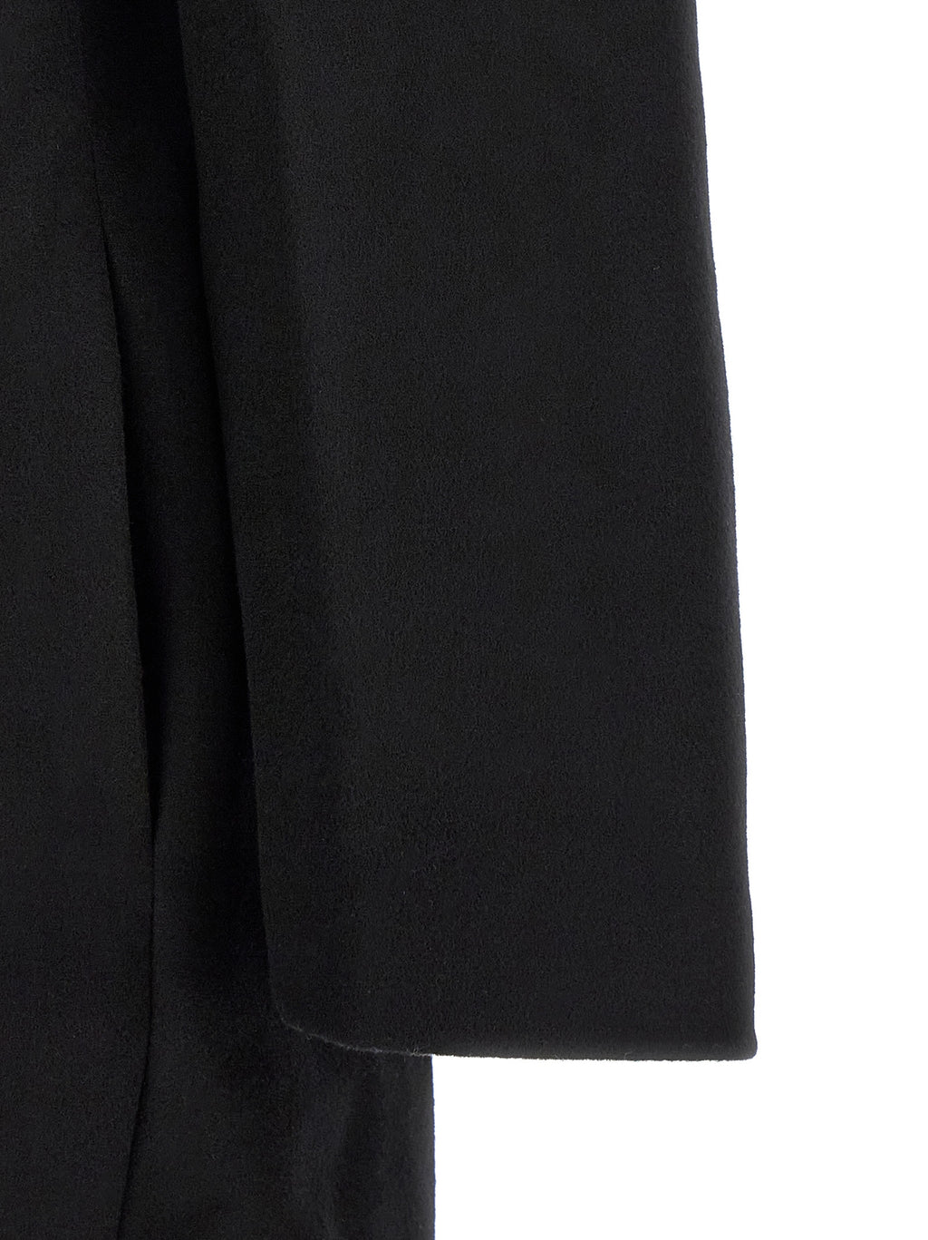 Kiko Kostadinov Black Wool Coat