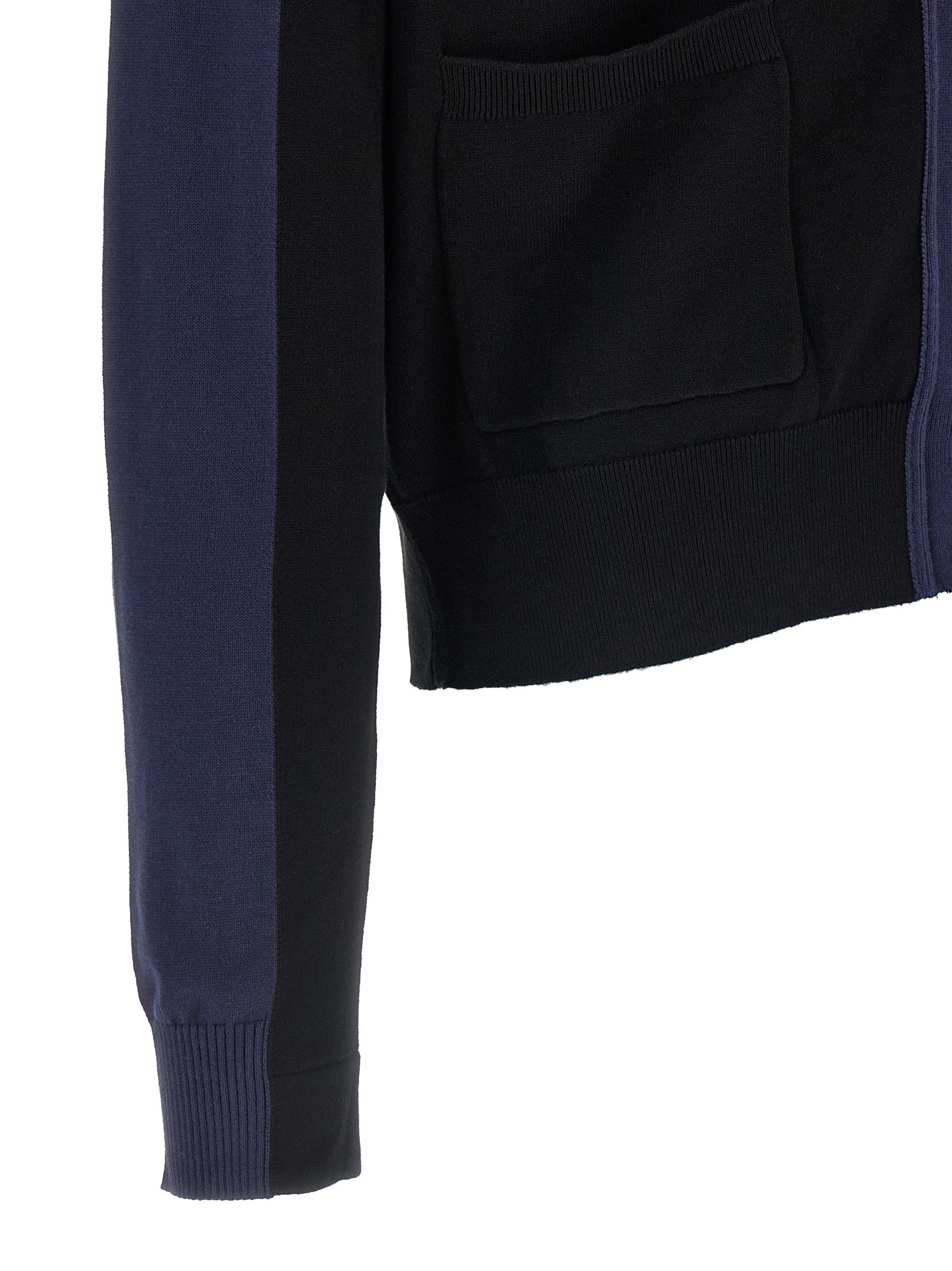 Kiko Kostadinov Blue Cotton Cardigan