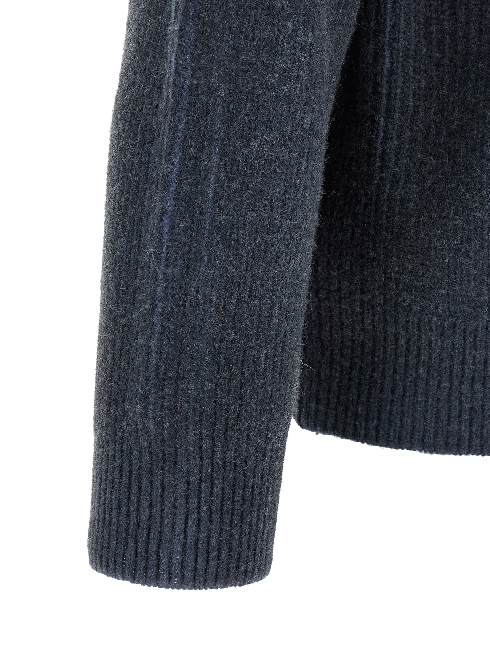 Diesel Blue Wool Cardigan