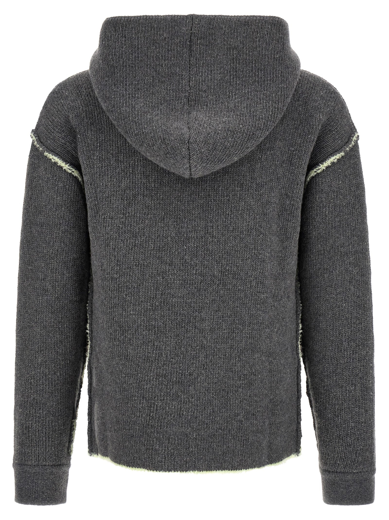 Diesel Gray Wool Sweatshirt