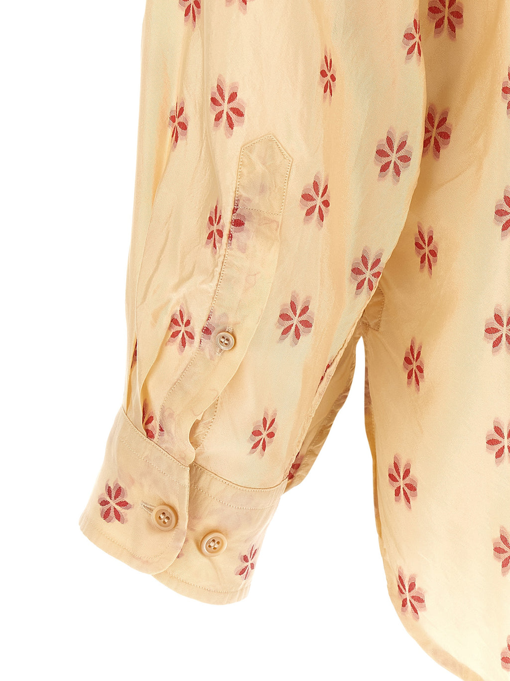 Dries Van Noten Multicolor Copper Blouse