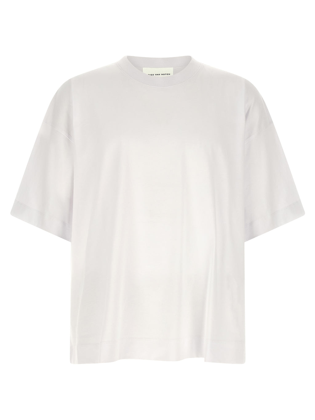 Dries Van Noten White Cotton T-Shirt