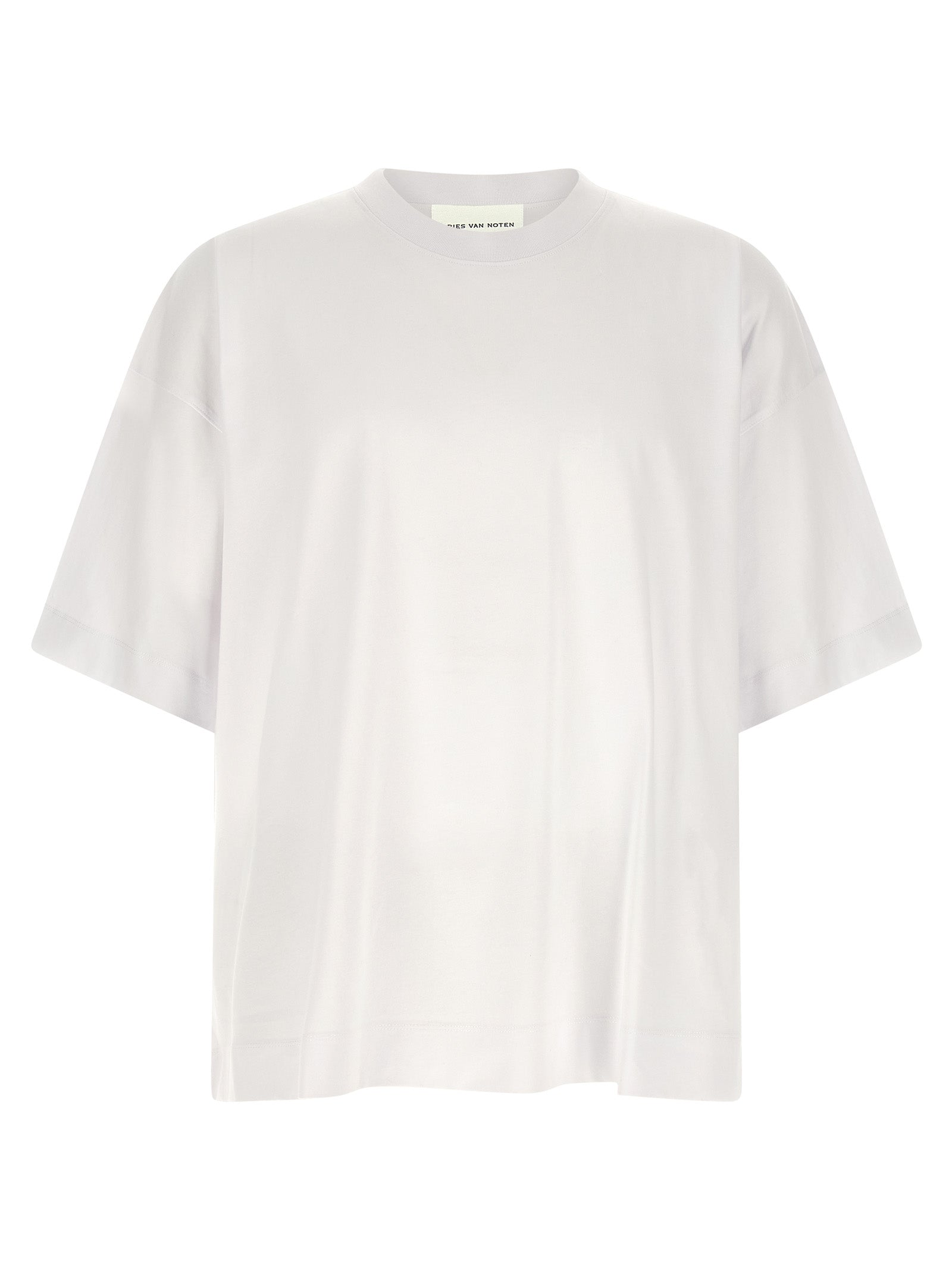 Dries Van Noten White Cotton T-Shirt