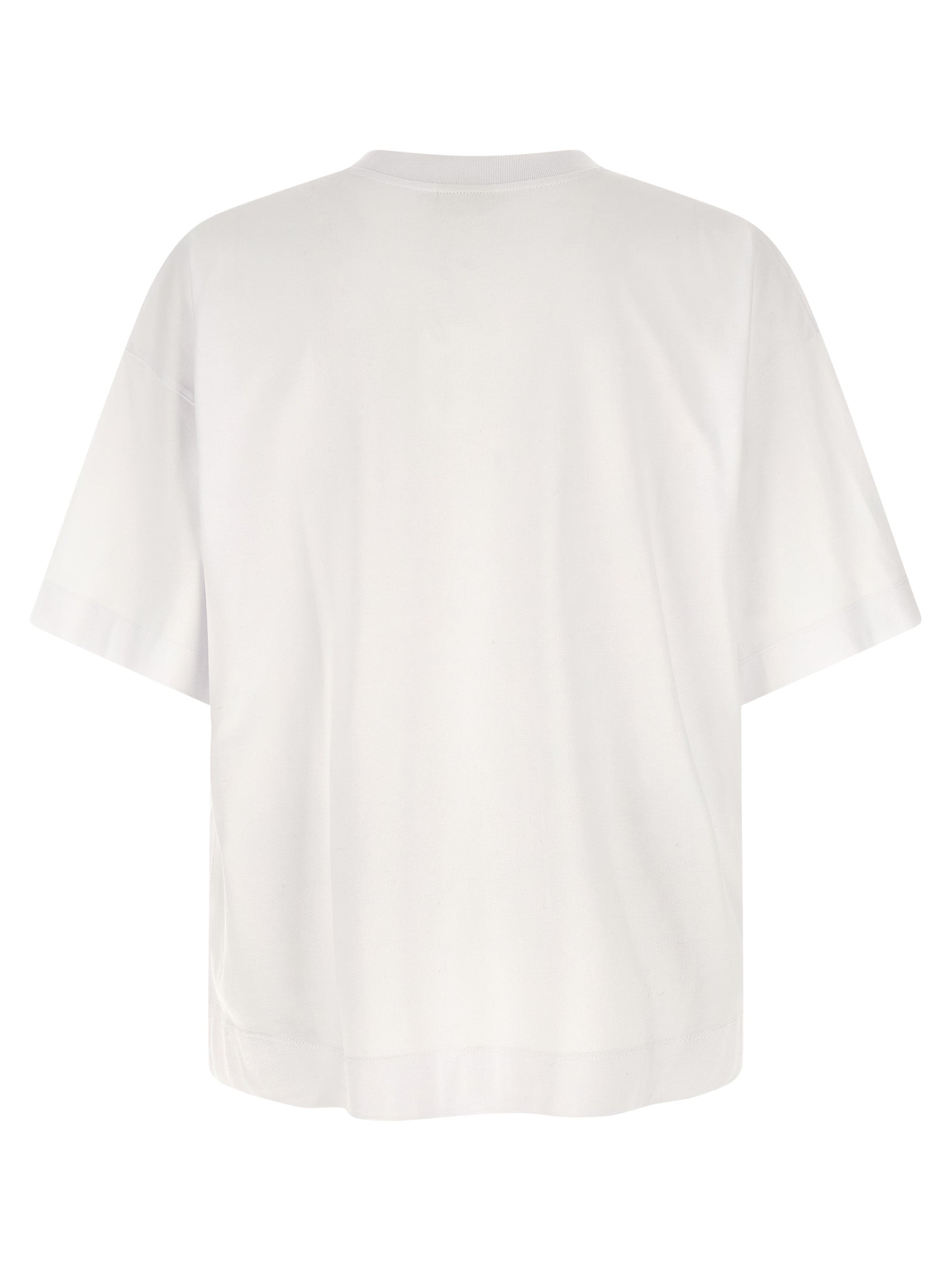 Dries Van Noten White Cotton T-Shirt