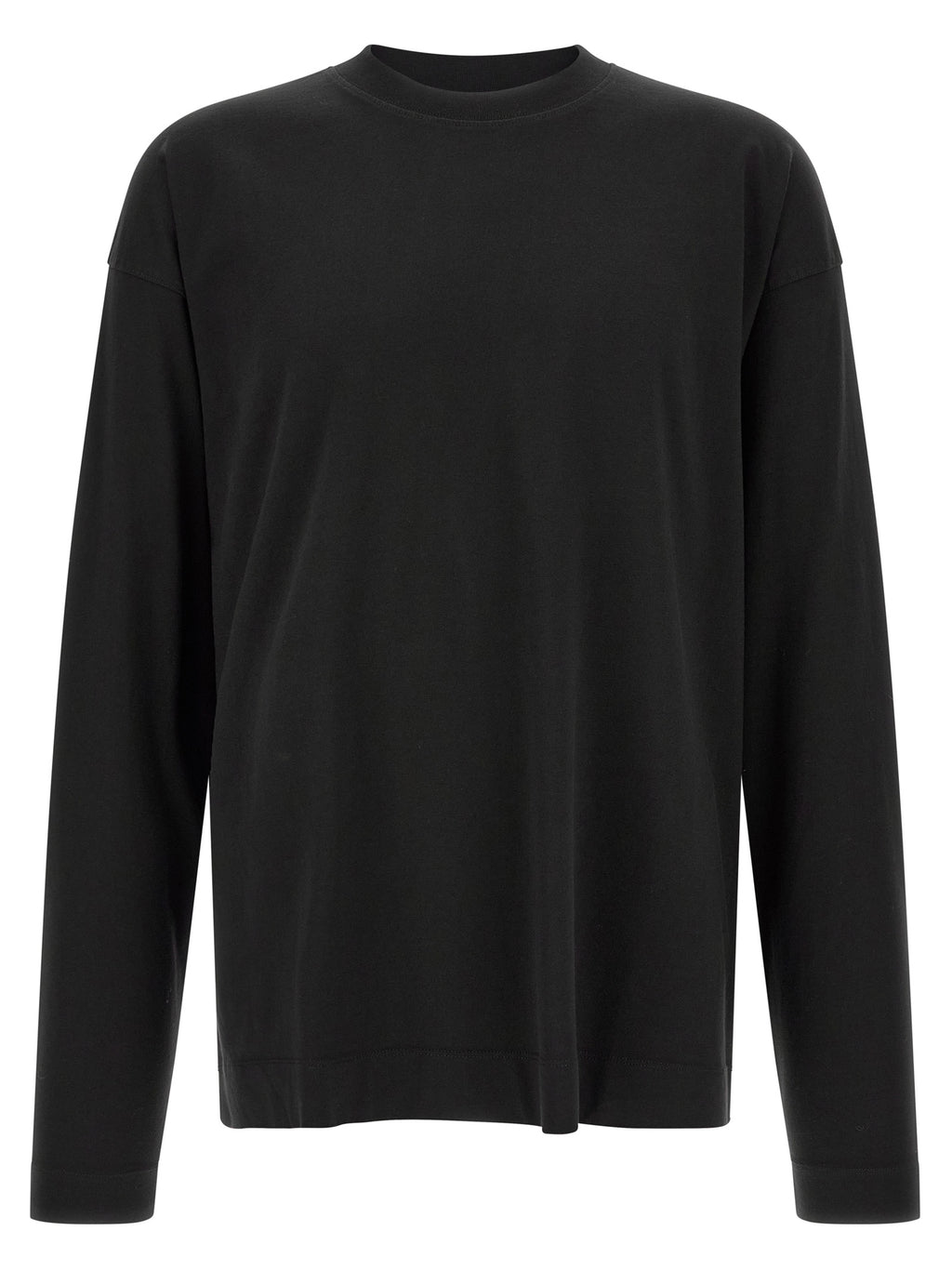 Dries Van Noten Black Cotton T-Shirt